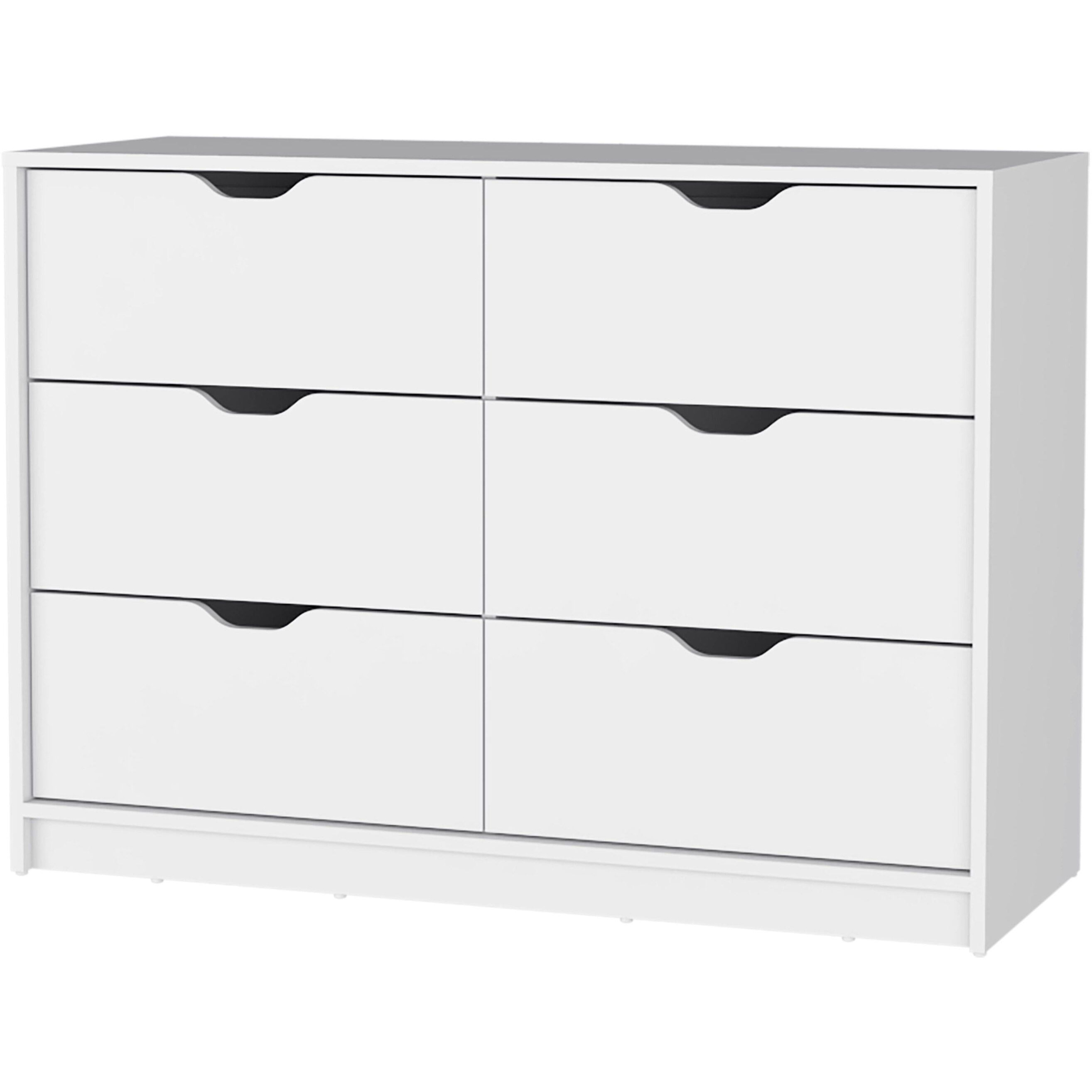White 4-Drawer Dresser
