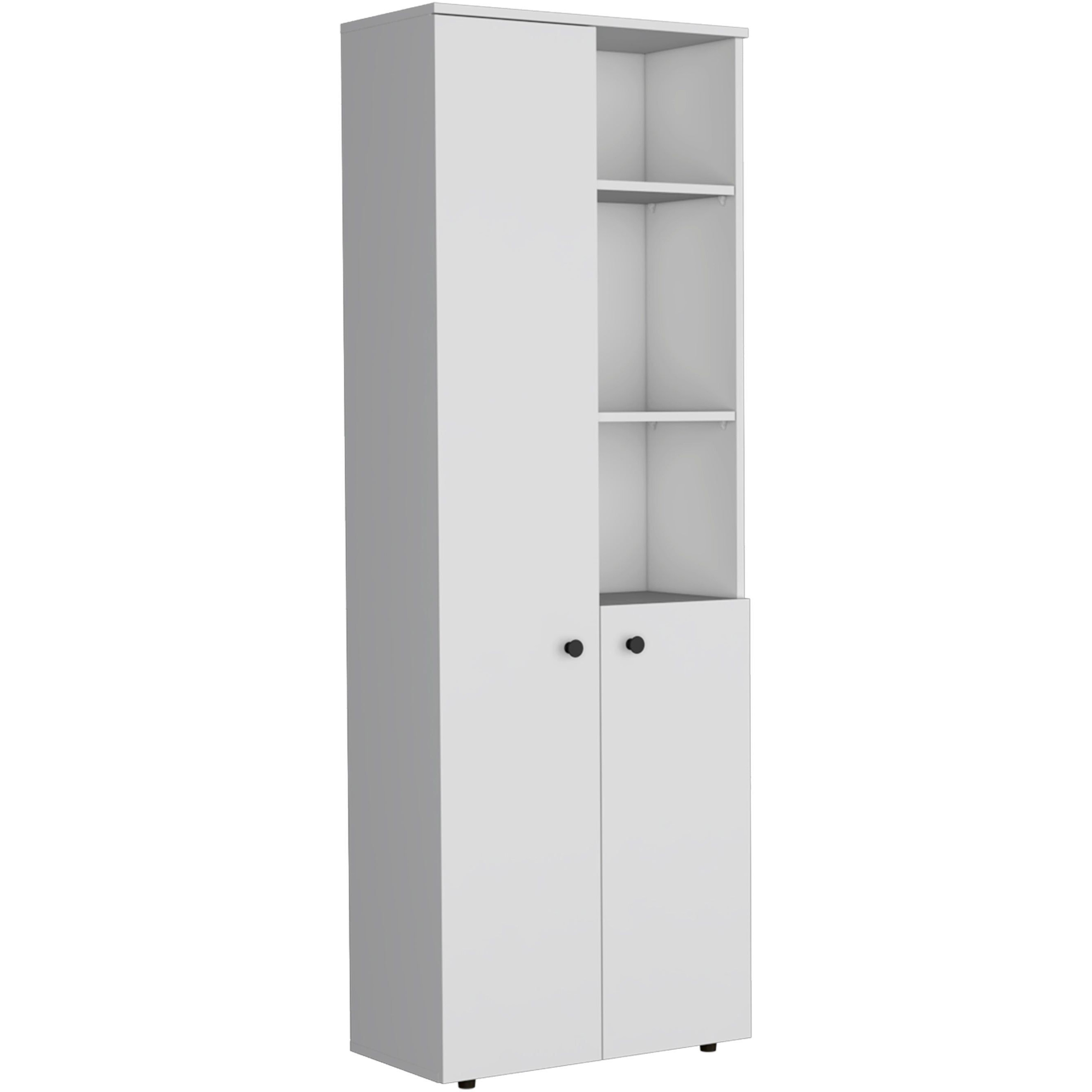 White 2-Door Kitchen Cabinet