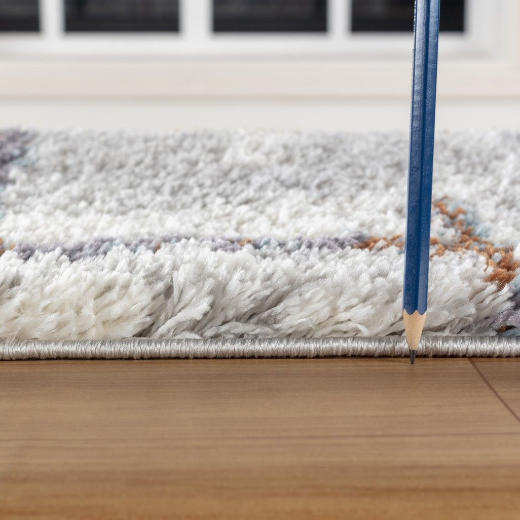 Loft Shag Gc_Czy1009 Multi 7 Ft. 10 In. X 9 Ft. 10 In. Shaggy Area Rug