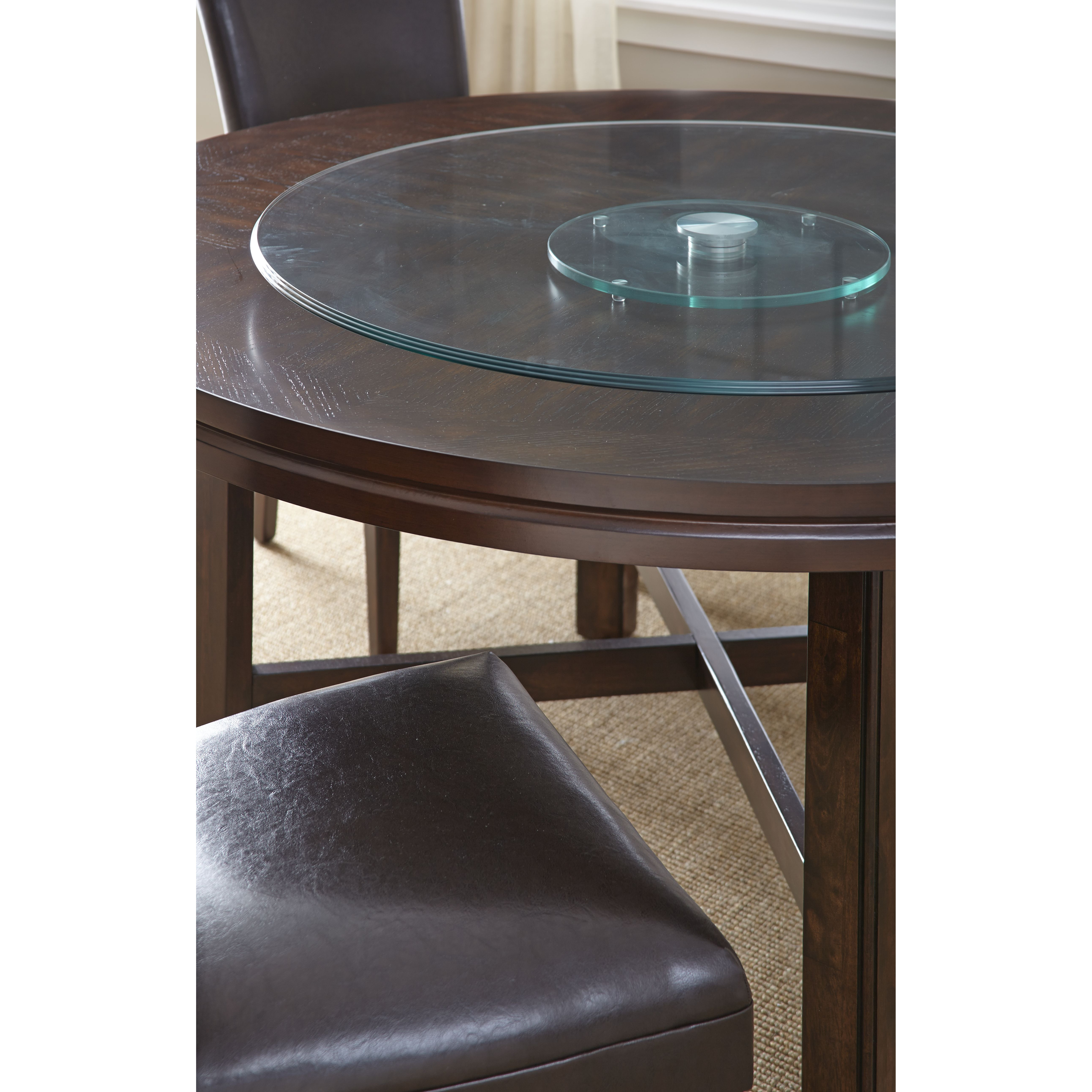 Avenue - Round Lazy Susan - Dark Brown