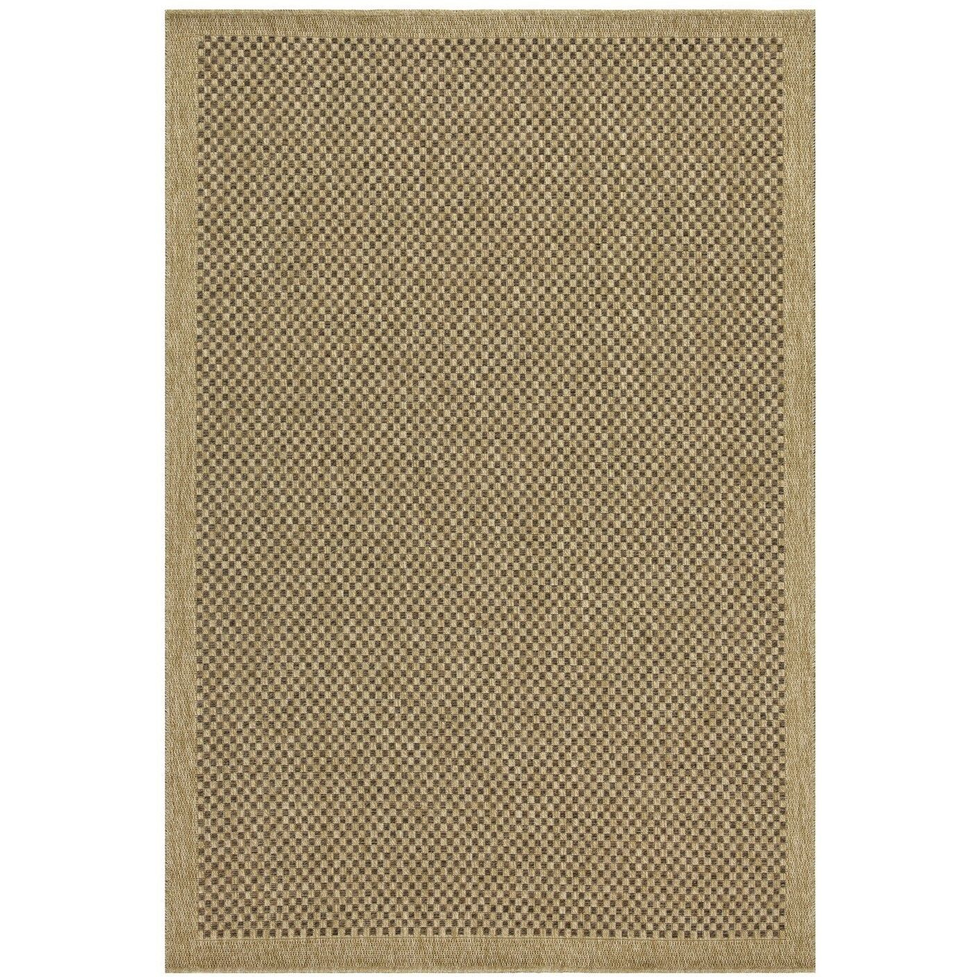 Earth Gc_Ntl1005 Jute/Mocha 7 Ft. 10 In. X 10 Ft. 3 In. Indoor/Outdoor Area Rug