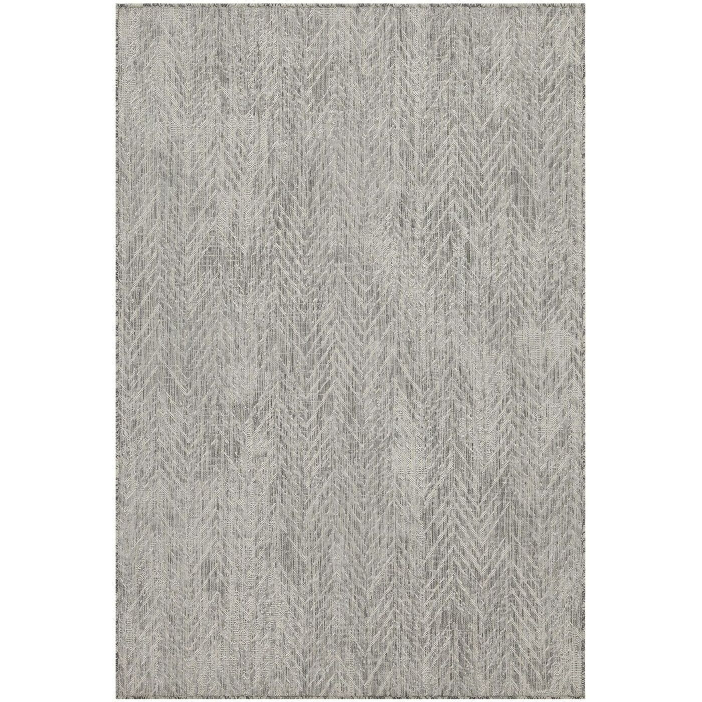 Sunshine Gc_Har2012 Silver 7 Ft. 10 In. X 10 Ft. 3 In. Indoor/Outdoor Area Rug