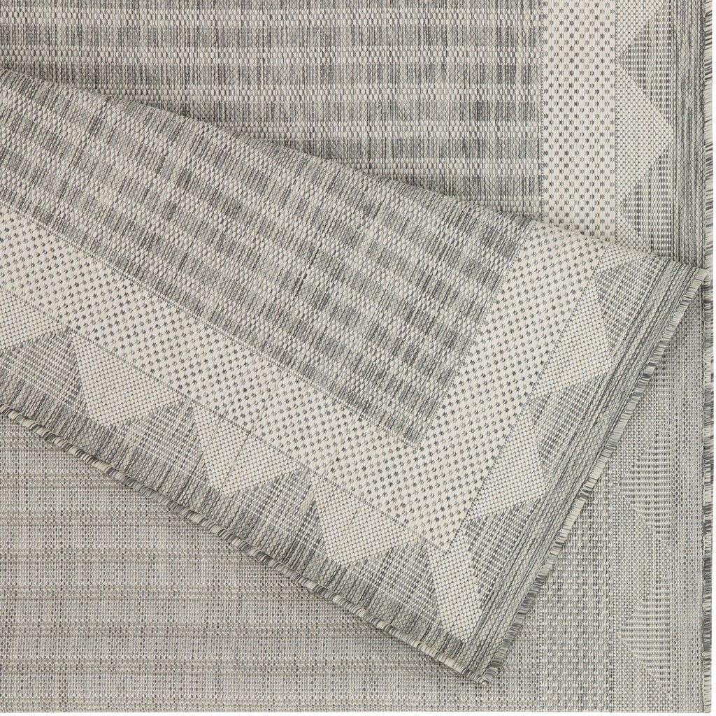 Sunshine Gc_Har2015 Silver 7 Ft. 10 In. X 10 Ft. 3 In. Indoor/Outdoor Area Rug