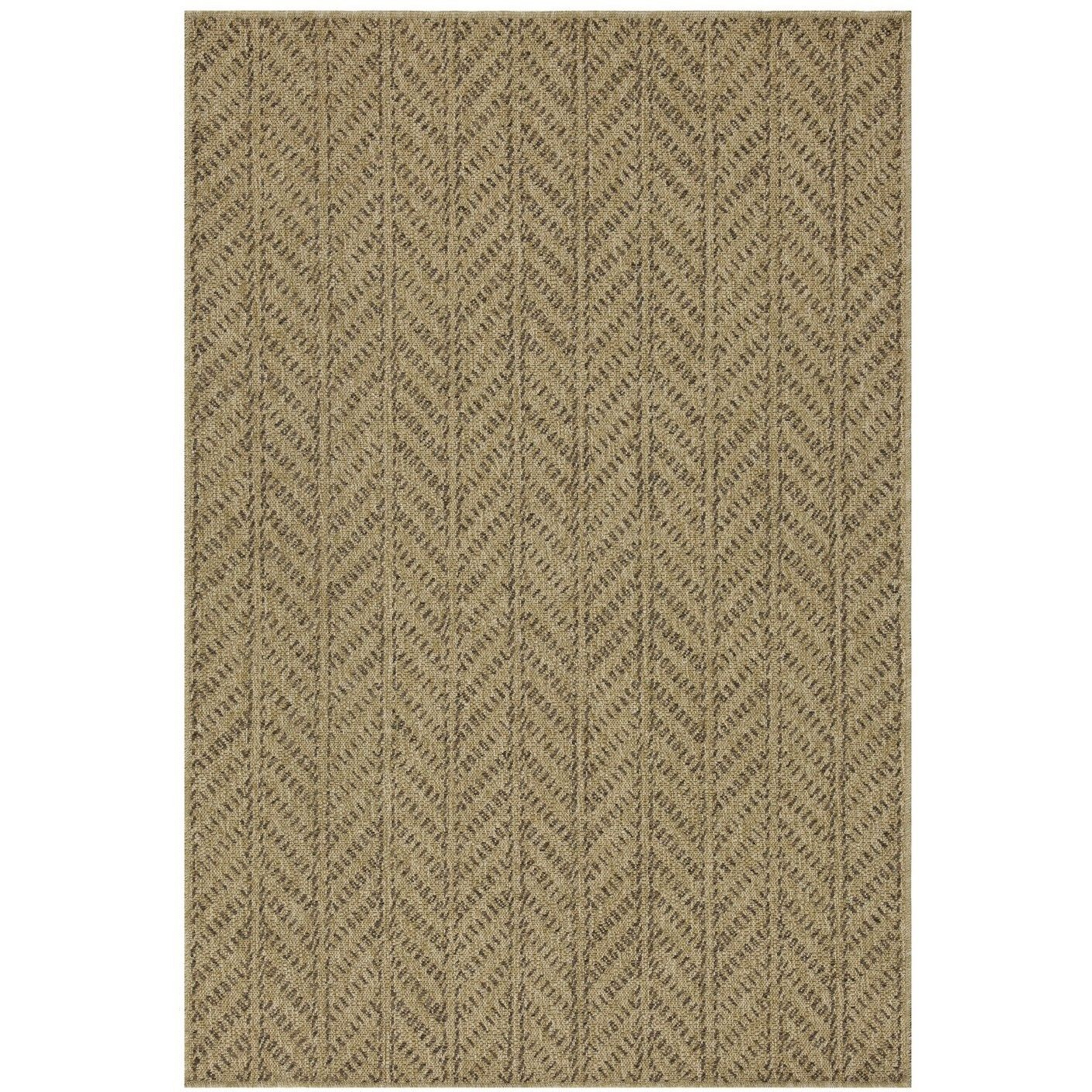 Earth Gc_Ntl1013 Jute/Mocha 7 Ft. 10 In. X 10 Ft. 3 In. Indoor/Outdoor Area Rug
