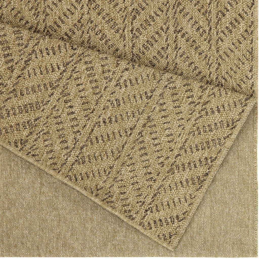 Earth Gc_Ntl1013 Jute/Mocha 7 Ft. 10 In. X 10 Ft. 3 In. Indoor/Outdoor Area Rug