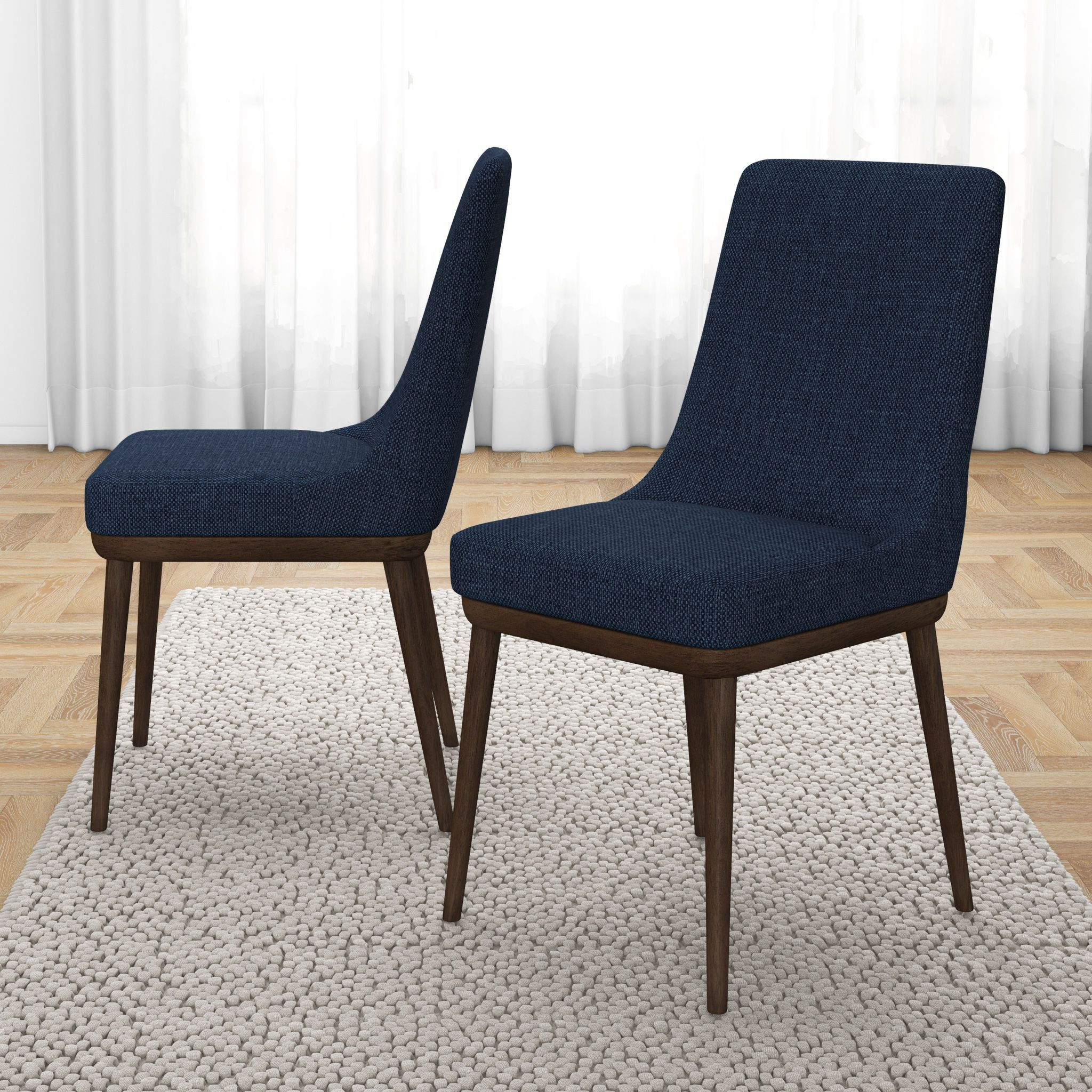 Kate Mid-Century Modern Dining Chair (Set Of 2)