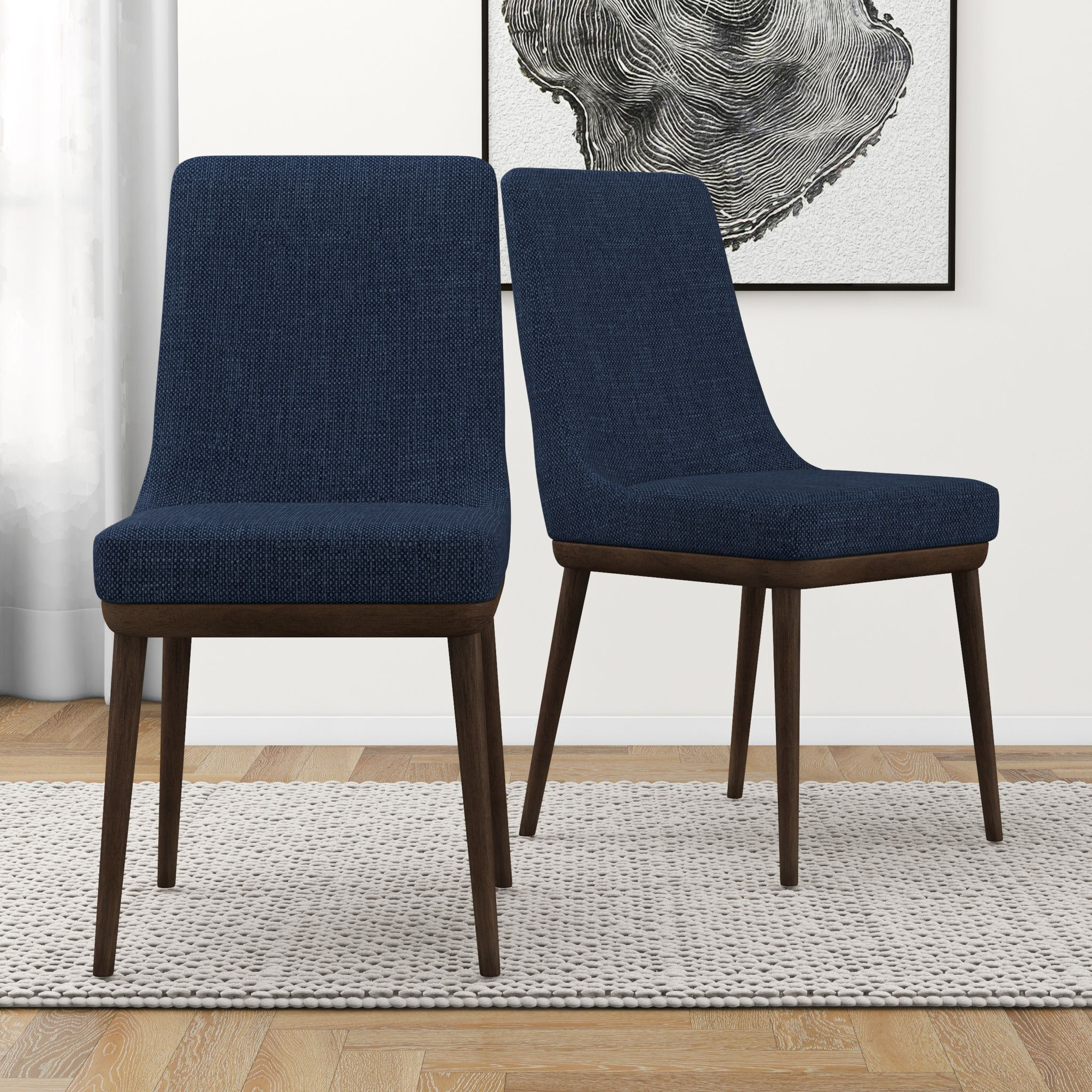Kate Mid-Century Modern Dining Chair (Set Of 2)