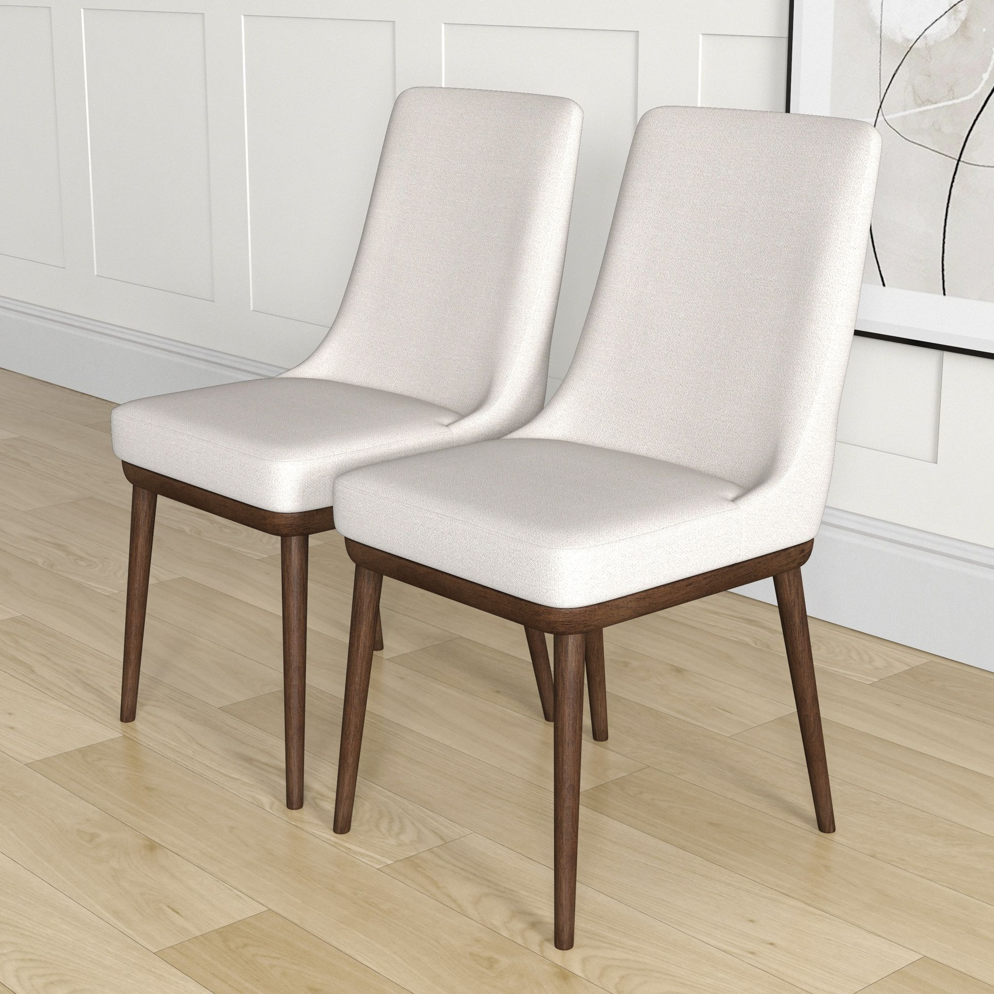 Kate Mid-Century Modern Dining Chair (Set Of 2)