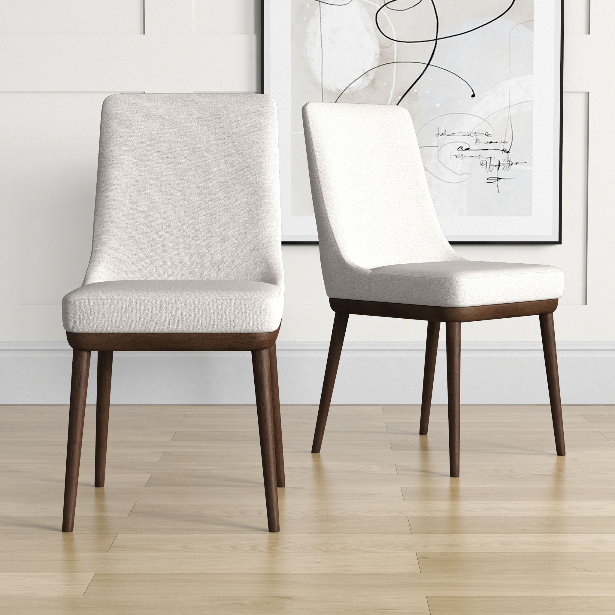 Kate Mid-Century Modern Dining Chair (Set Of 2)