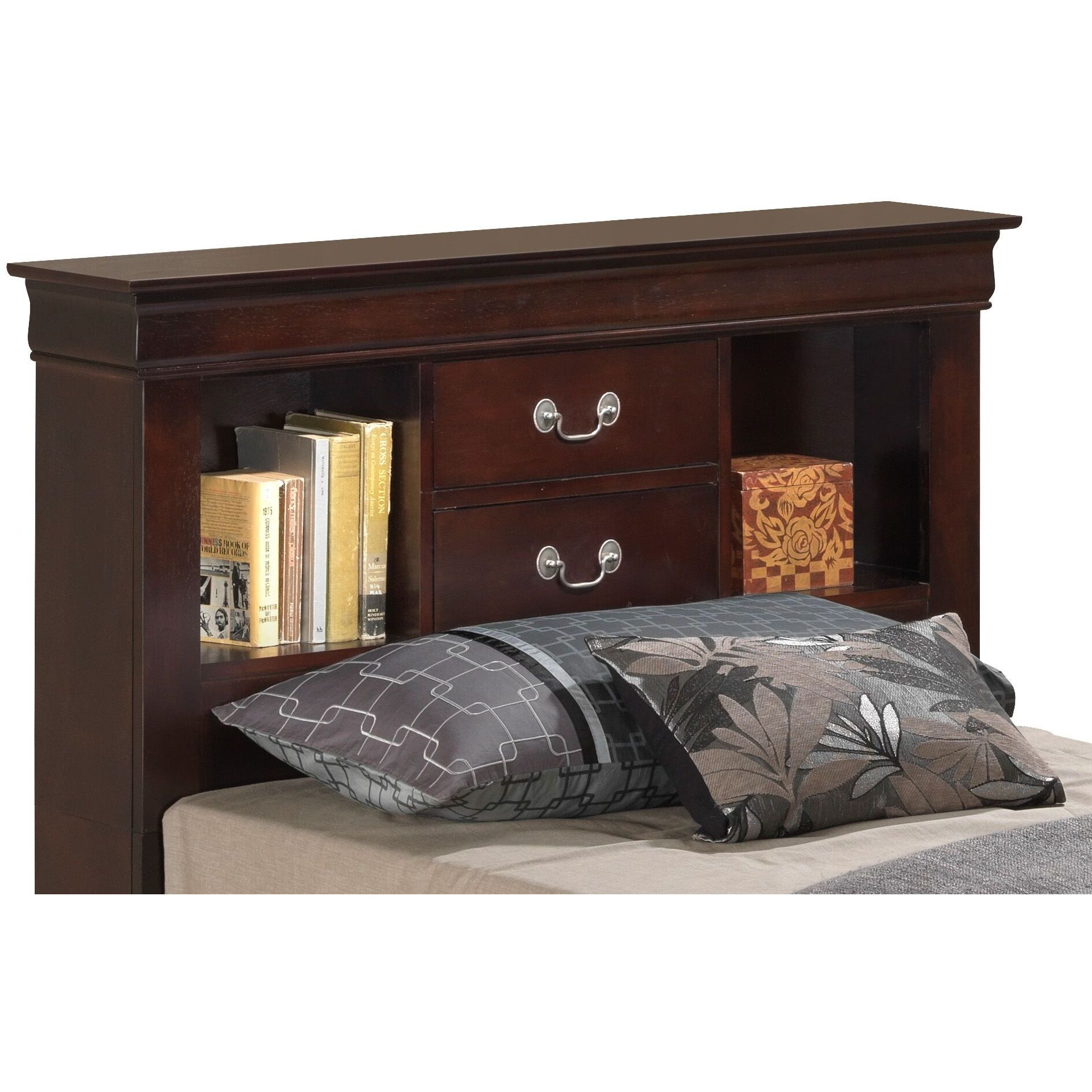 Glory Furniture Louis Phillipe G3125B-Tsb Twin Storage Bed   Cappuccino