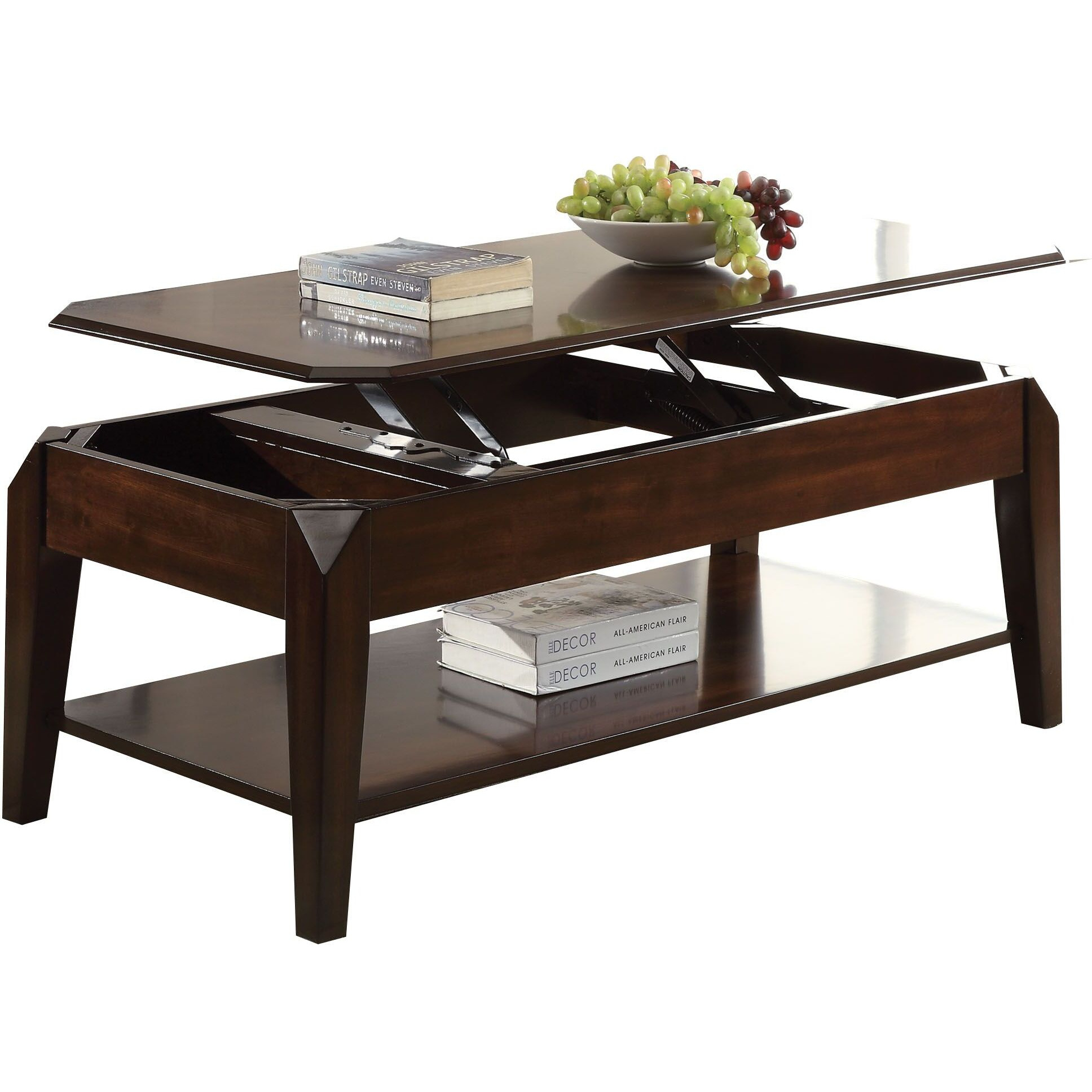 Walnut Coffee Table With Lift Top