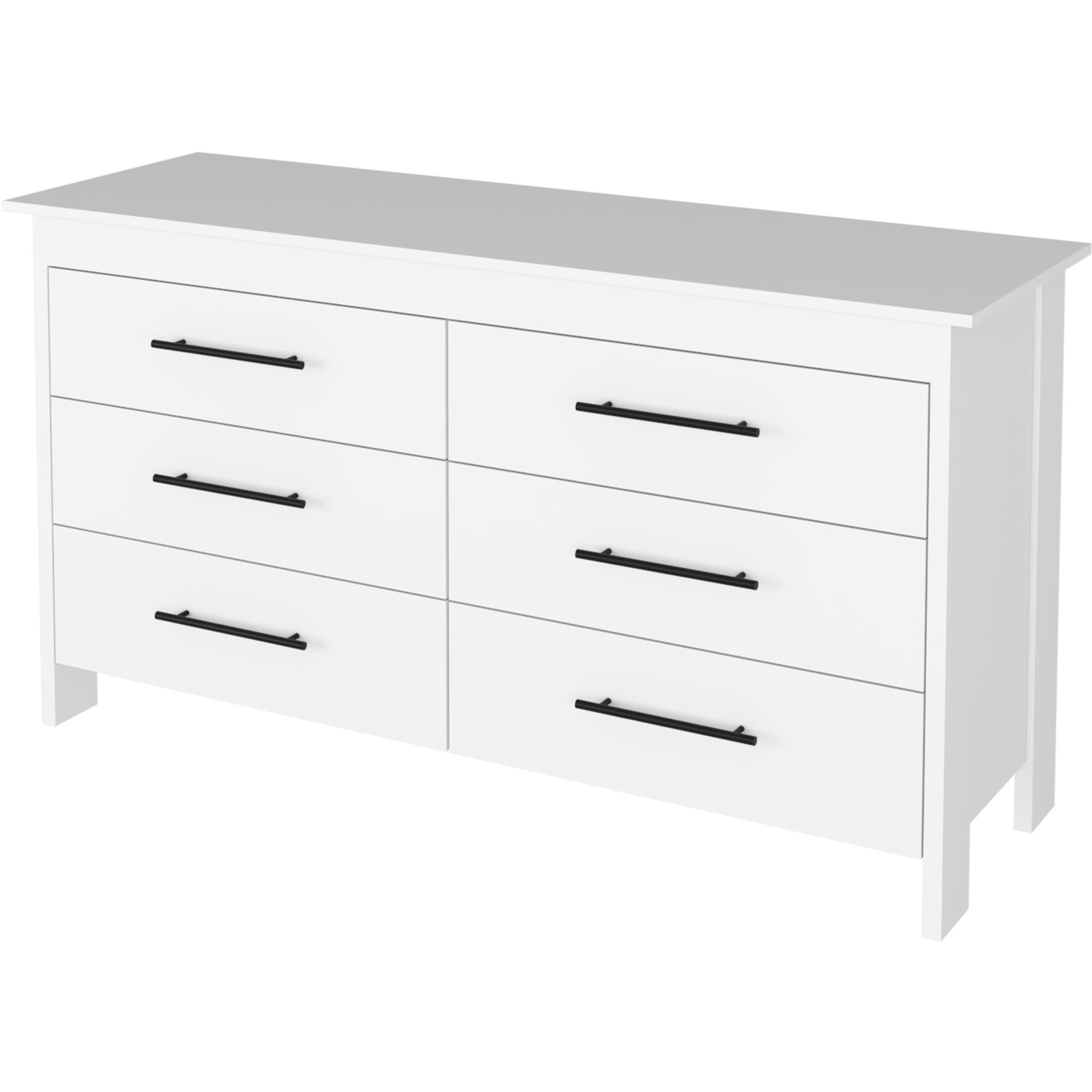 Dakota White 2 Piece Bedroom Set