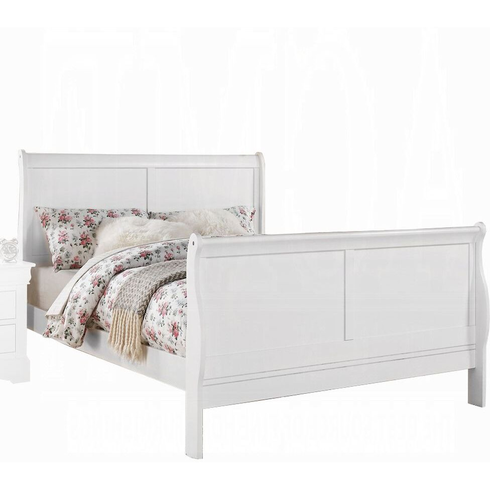 White Queen Bed
