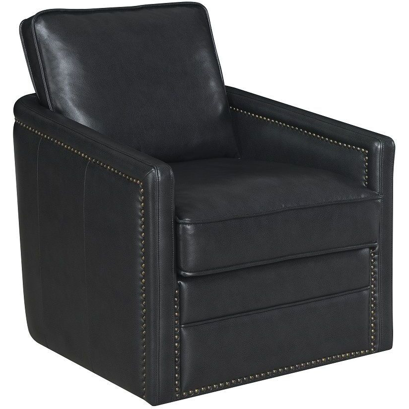 Black Swivel Accent Chair