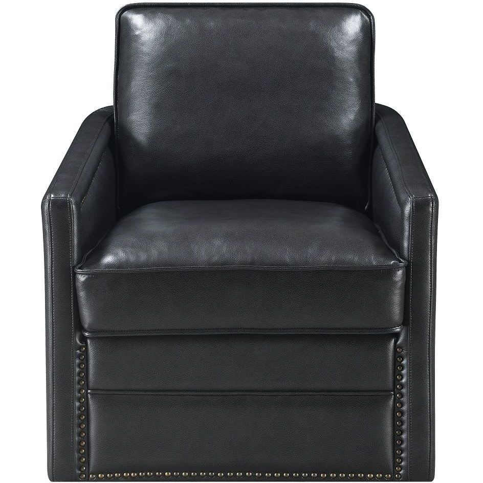 Black Swivel Accent Chair