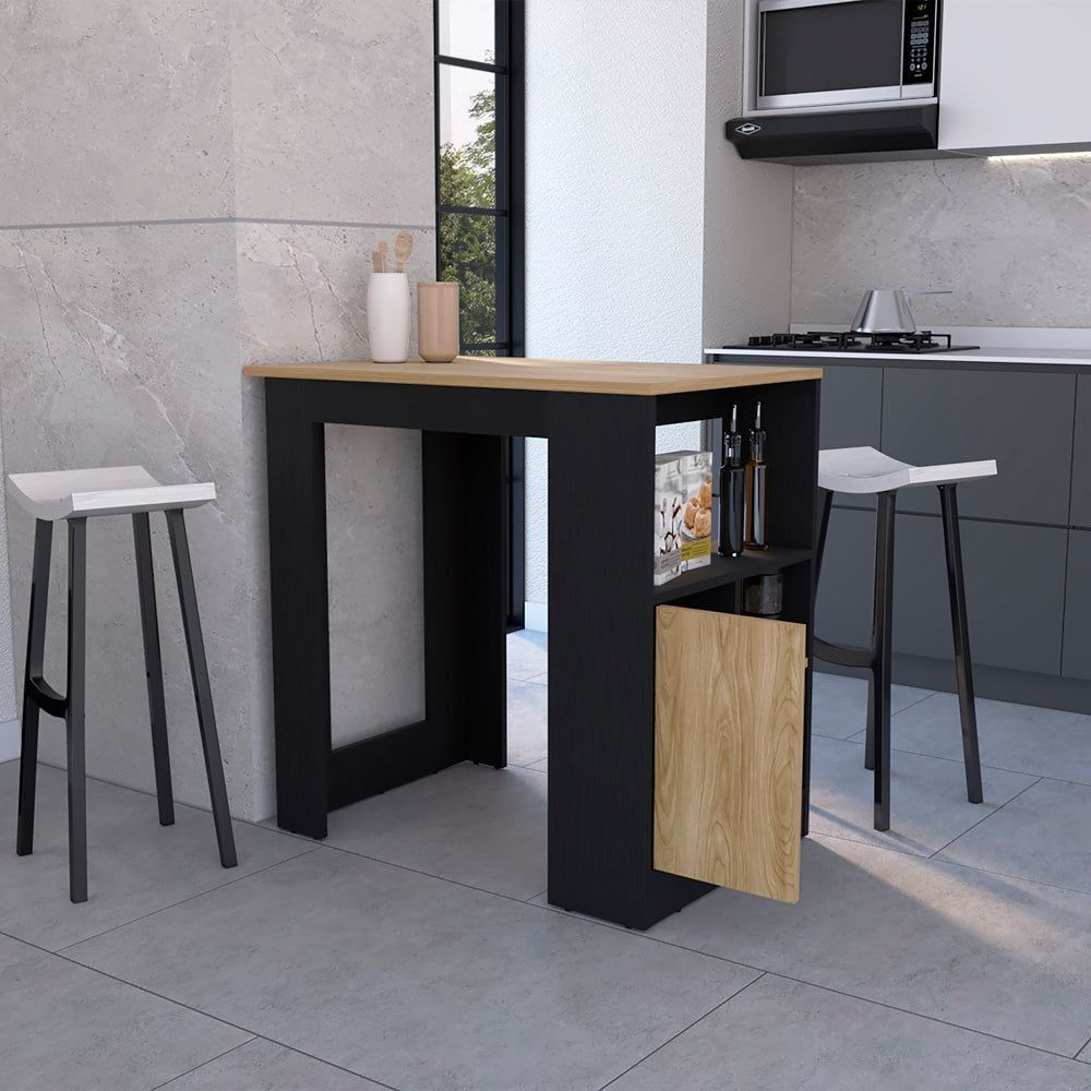 Kitchen Island Wynne  Kitchen  White / Light Oak