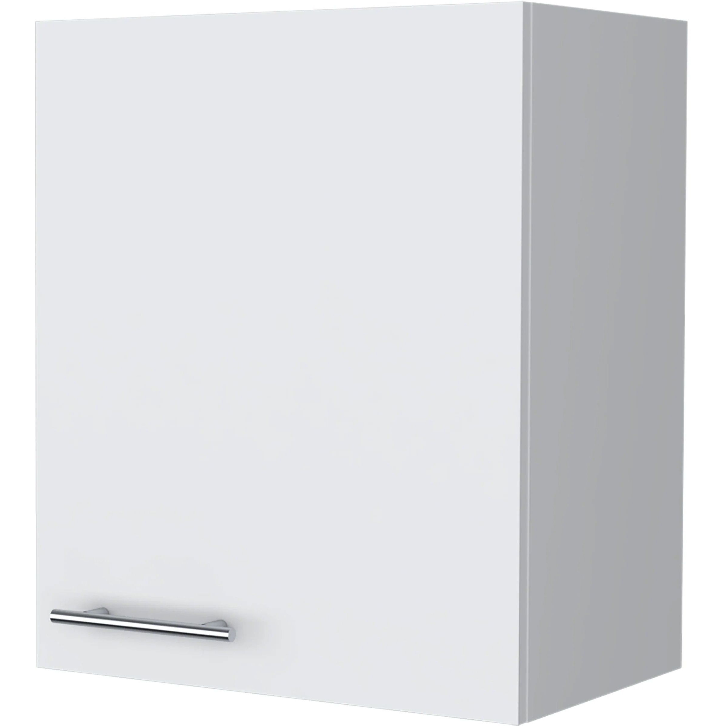 White Hi Wall Cabinet With 1 Door