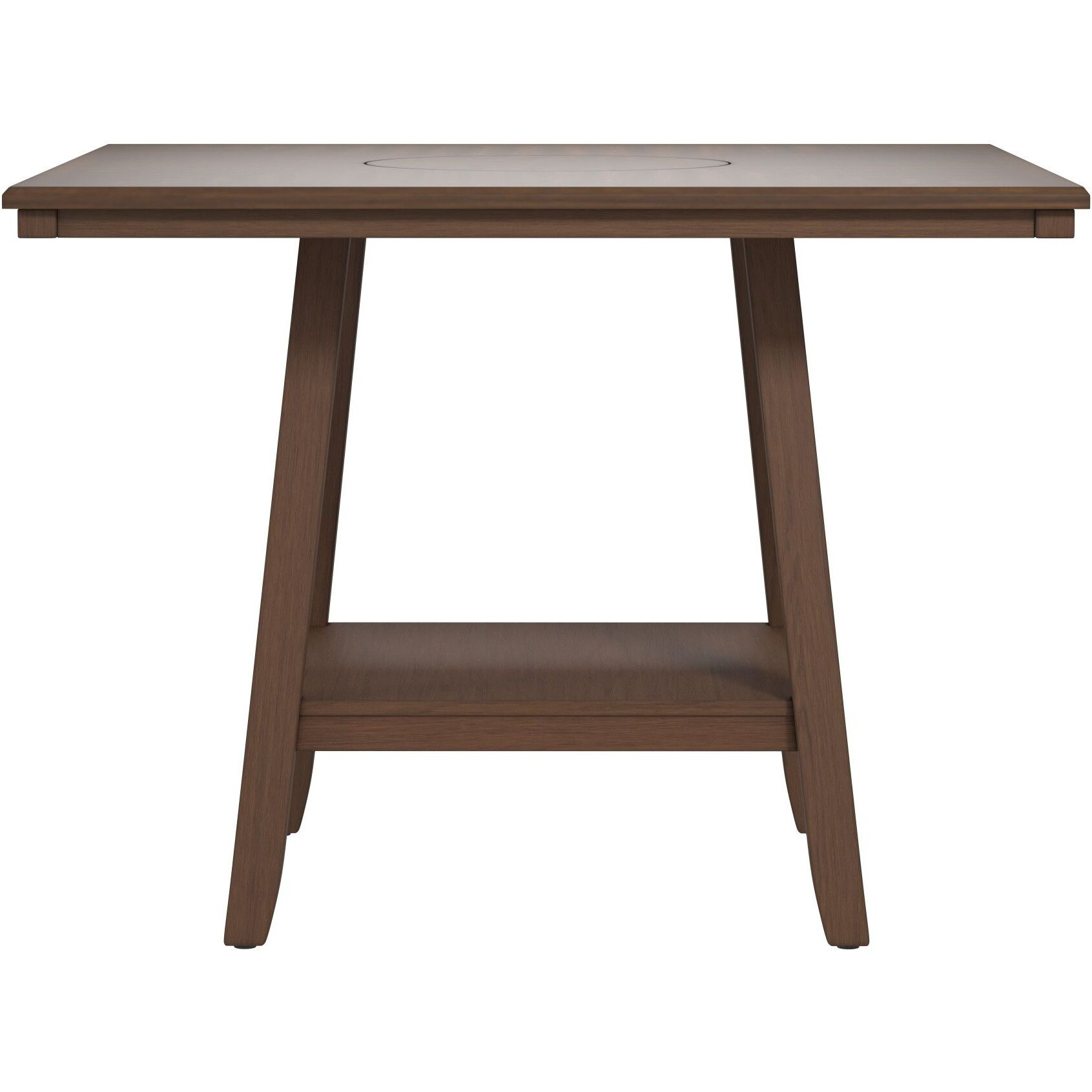 Wallace & Bay Glimm Brown Gathering Height Table