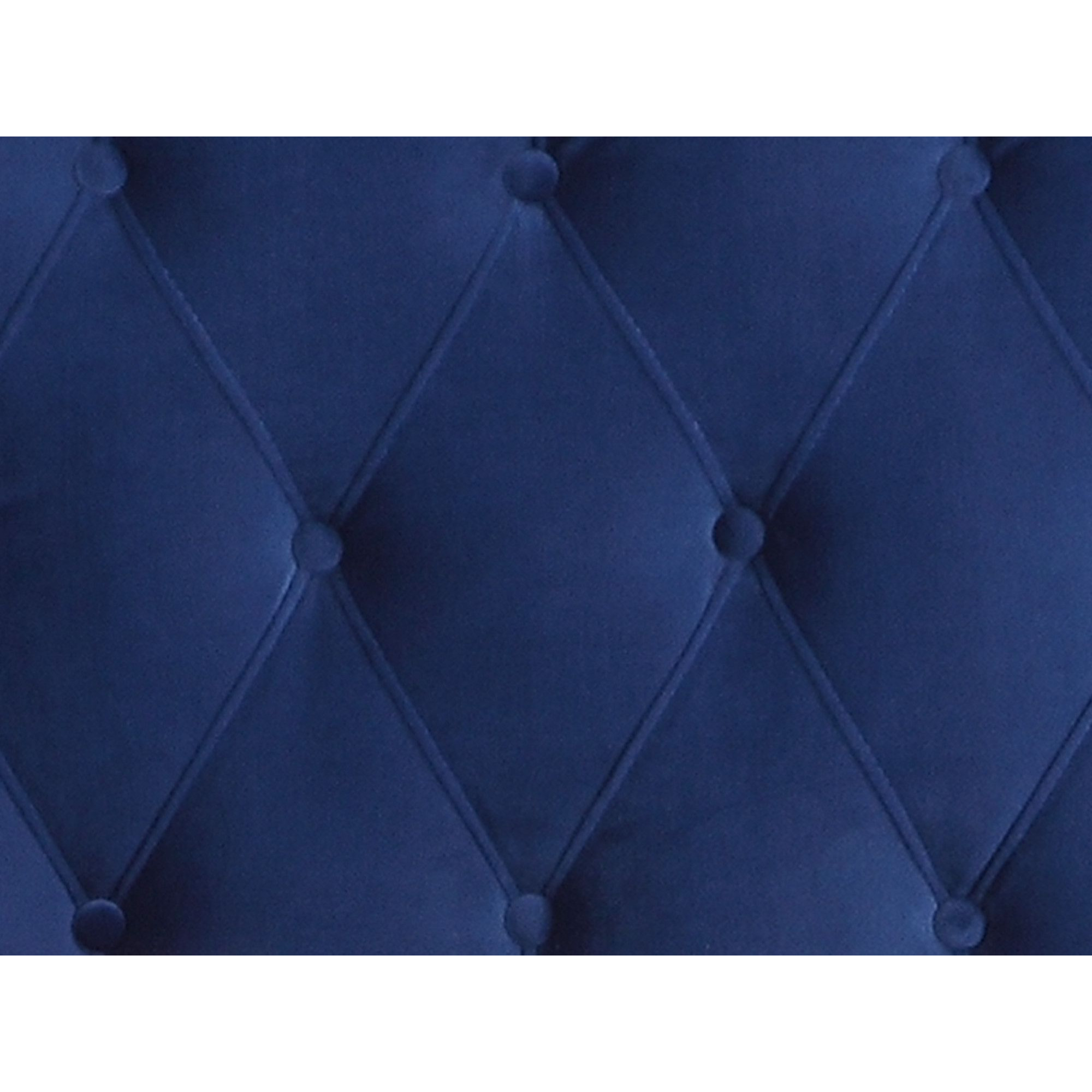 Wallace & Bay Luma Blue King Upholstered Bed