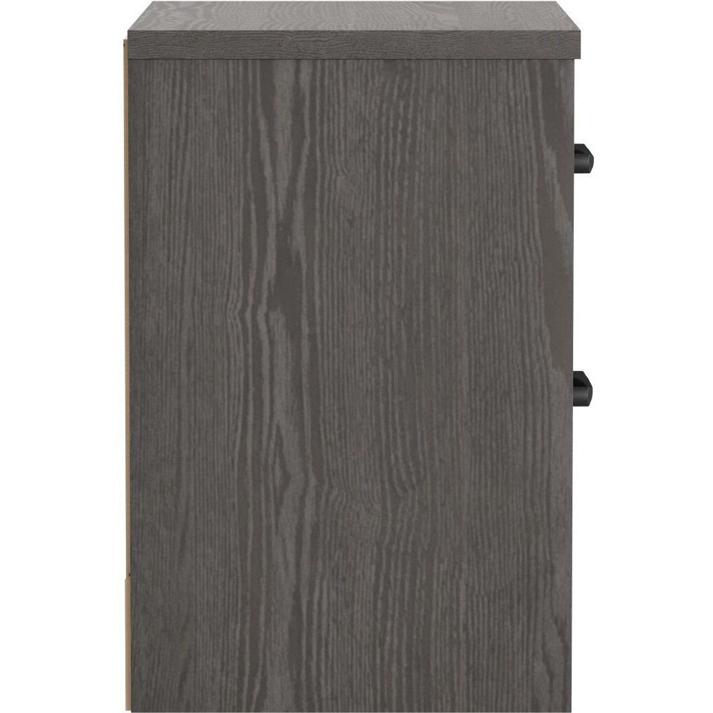 Wallace & Bay Junipe Brown 2-Drawer Nightstand