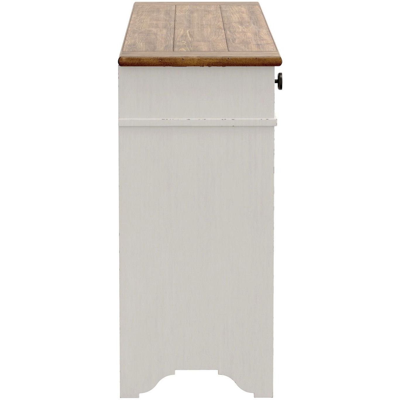 Wallace & Bay Haidel Brown And White Server