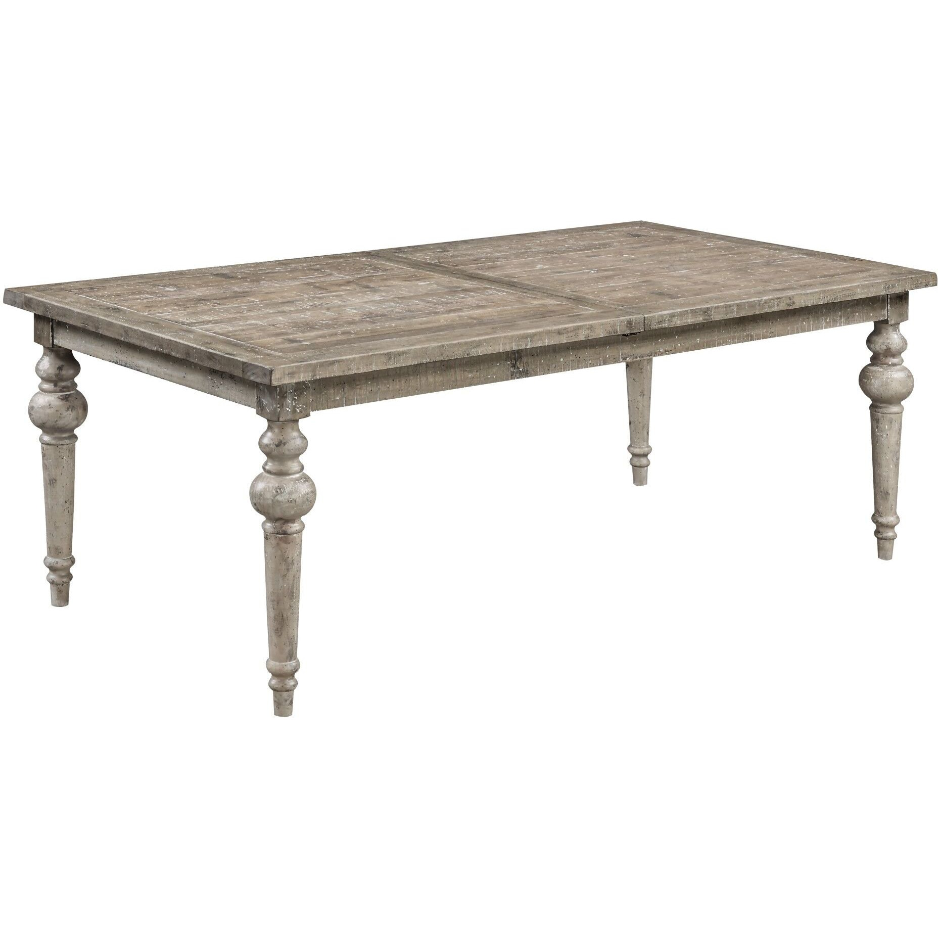 Wallace & Bay Ludin Taupe Butterfly Leaf Dining Table