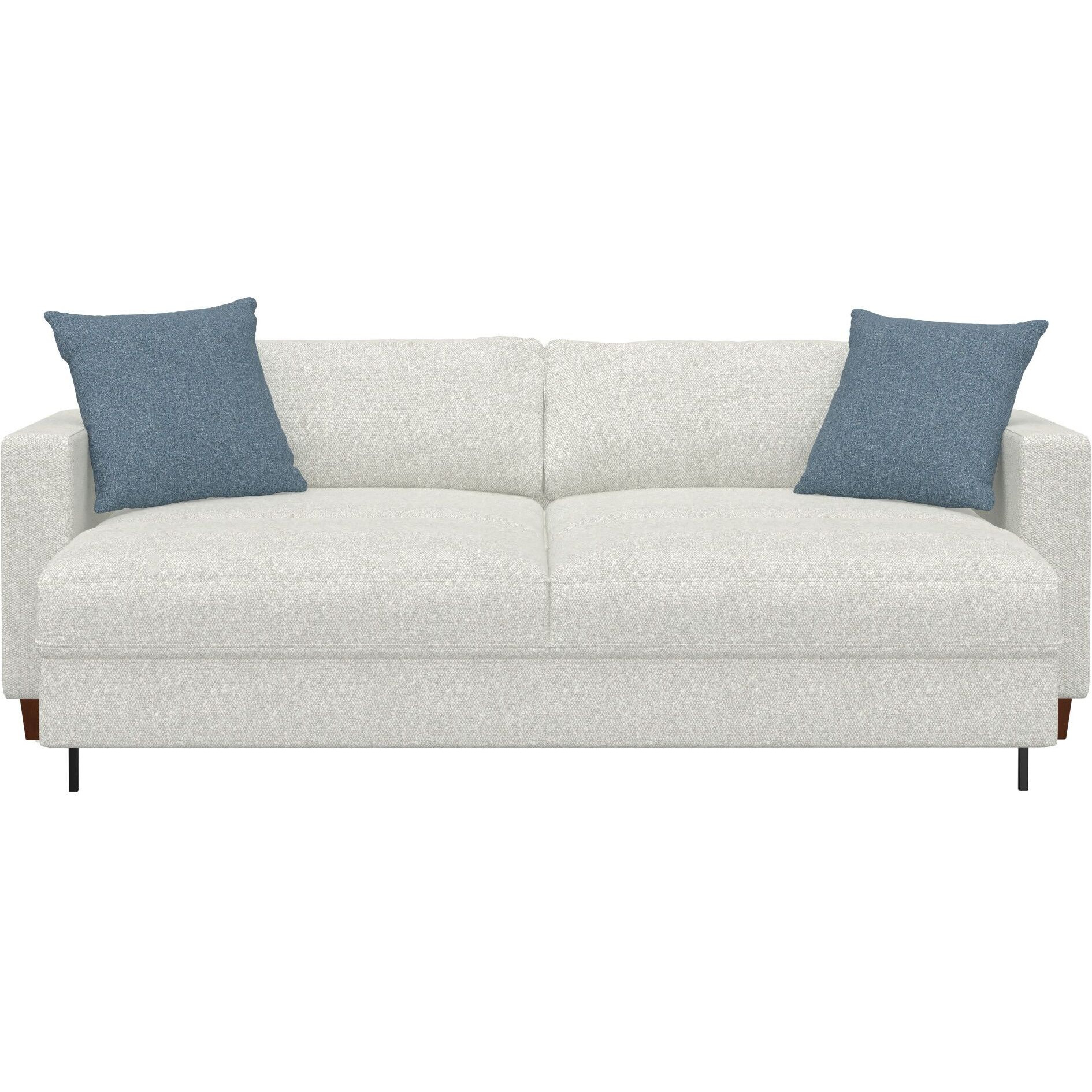 Wallace & Bay Biana White Pop-Up Sleeper Sofa