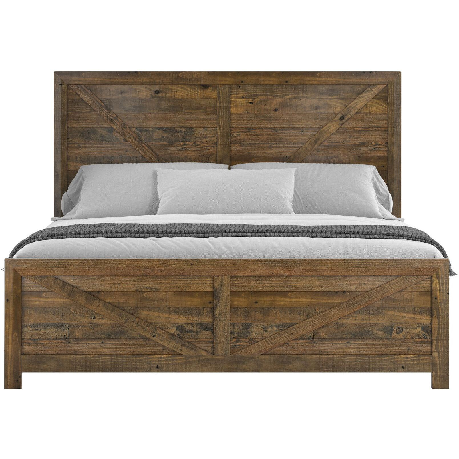 Wallace & Bay Lisque Brown King Bed