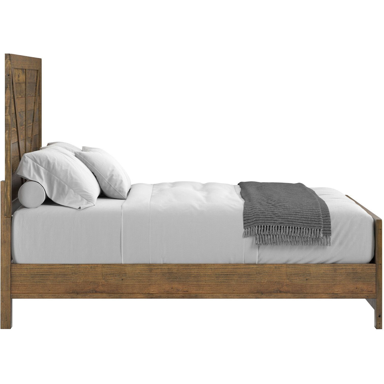Wallace & Bay Lisque Brown Queen Bed