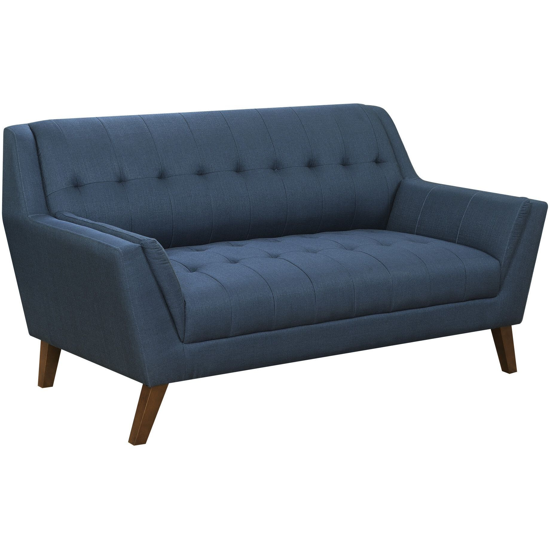 Wallace & Bay Browning Blue Loveseat