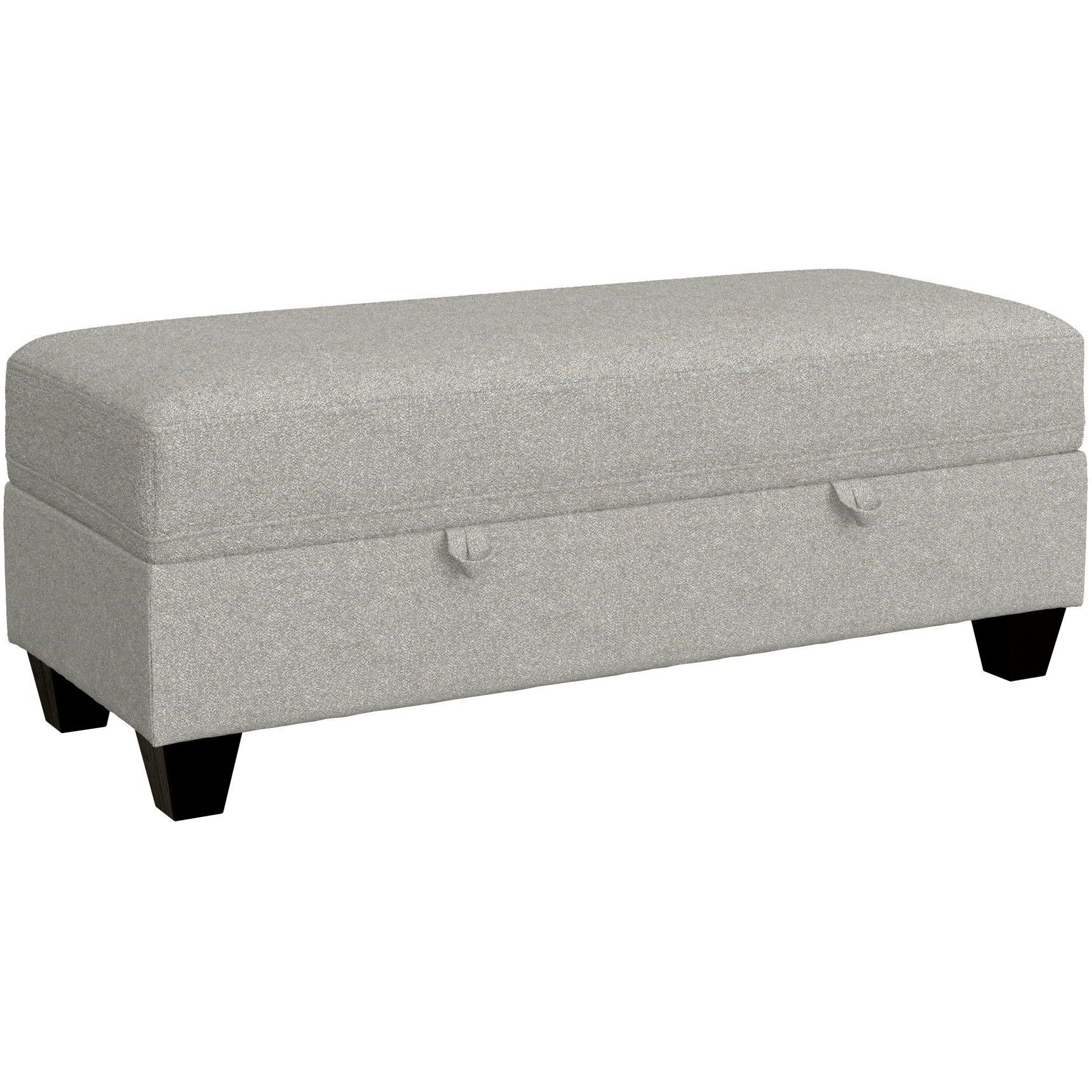 Wallace & Bay Drason Gray Storage Ottoman