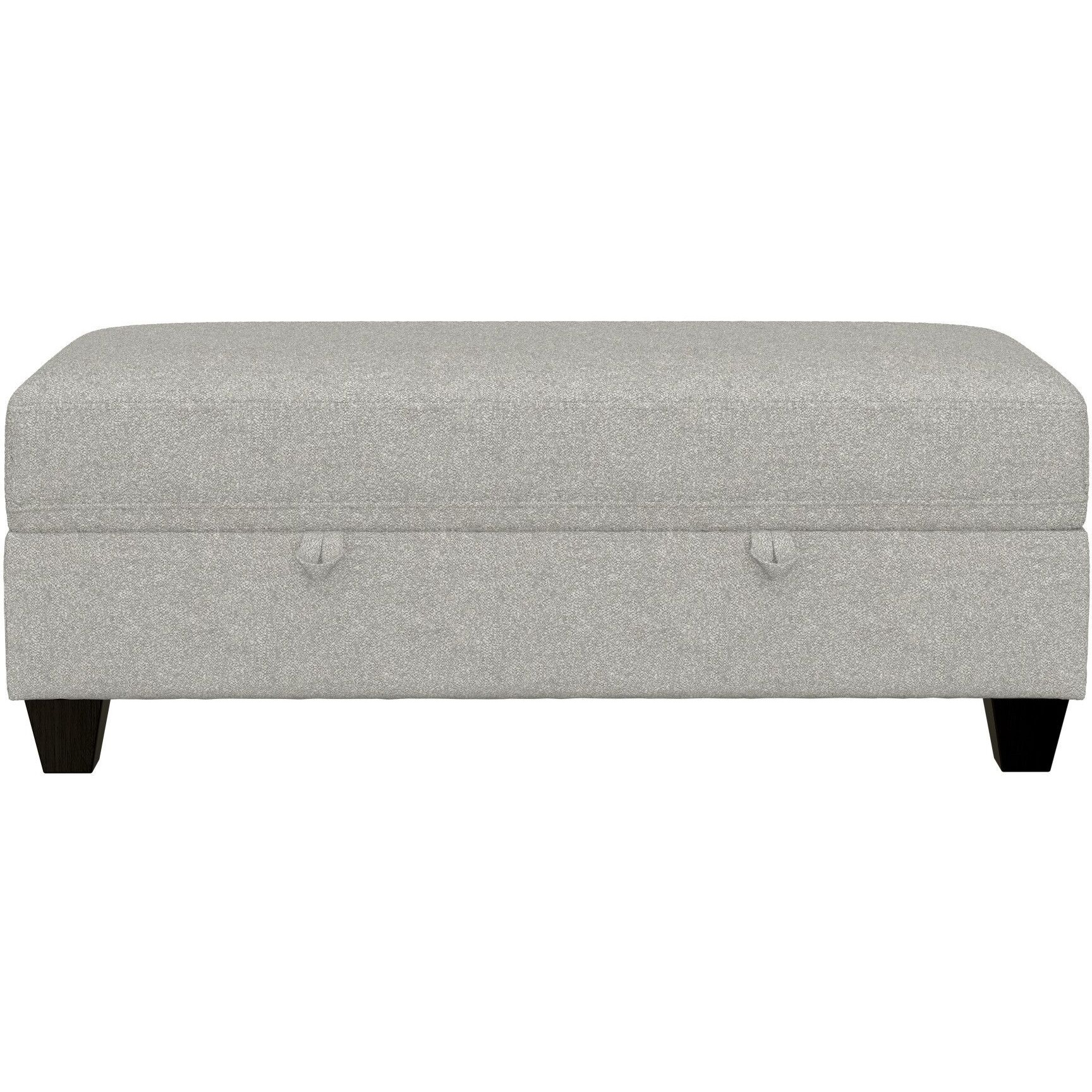 Wallace & Bay Drason Gray Storage Ottoman