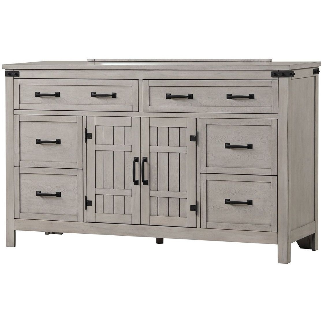 Bridgevine Home Alexandria Dresser  Mountain Mist Finish