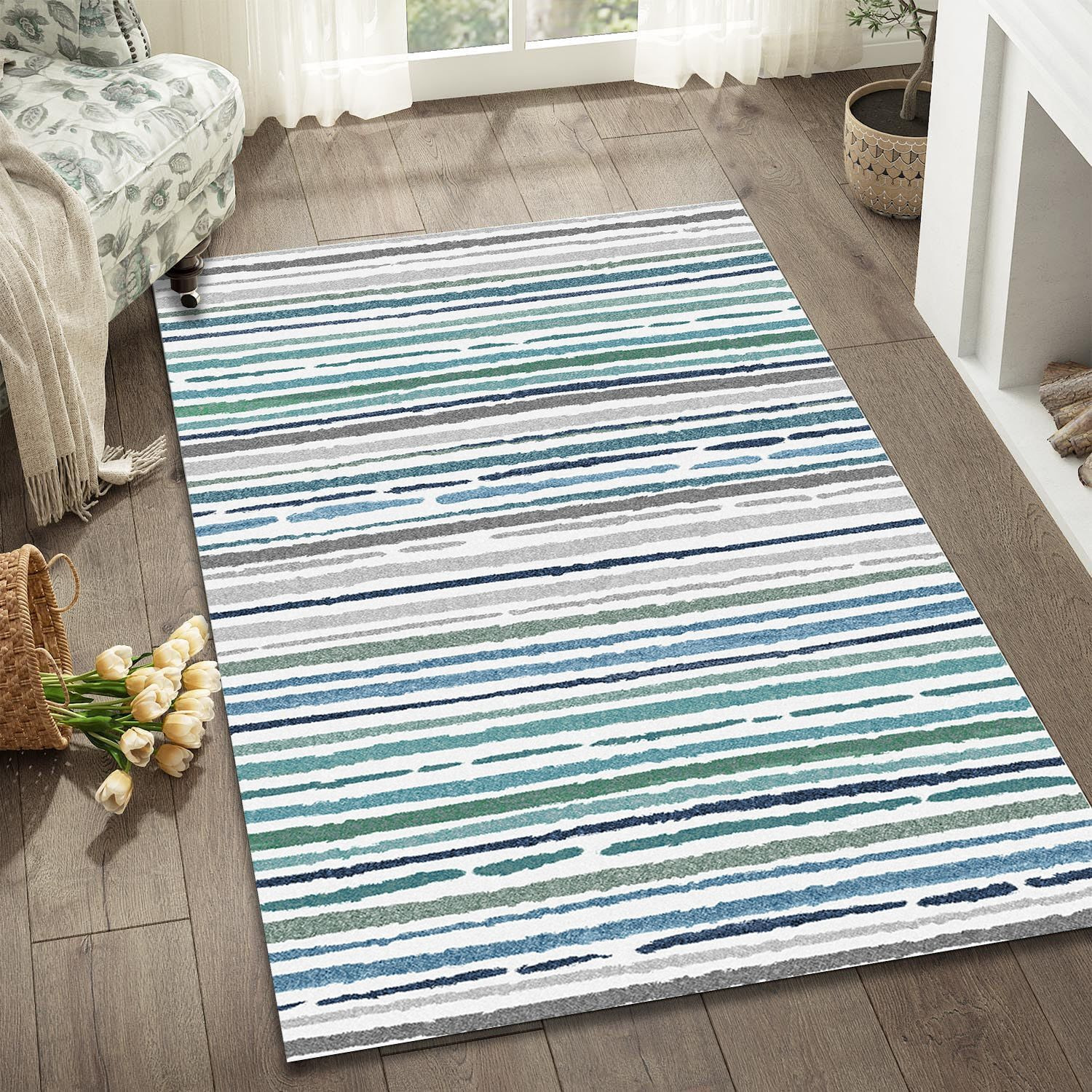 Sphinx 2170Yp-2 - 40"" X 60"" Indoor & Outdoor Washable Non-Slip Accent Rug