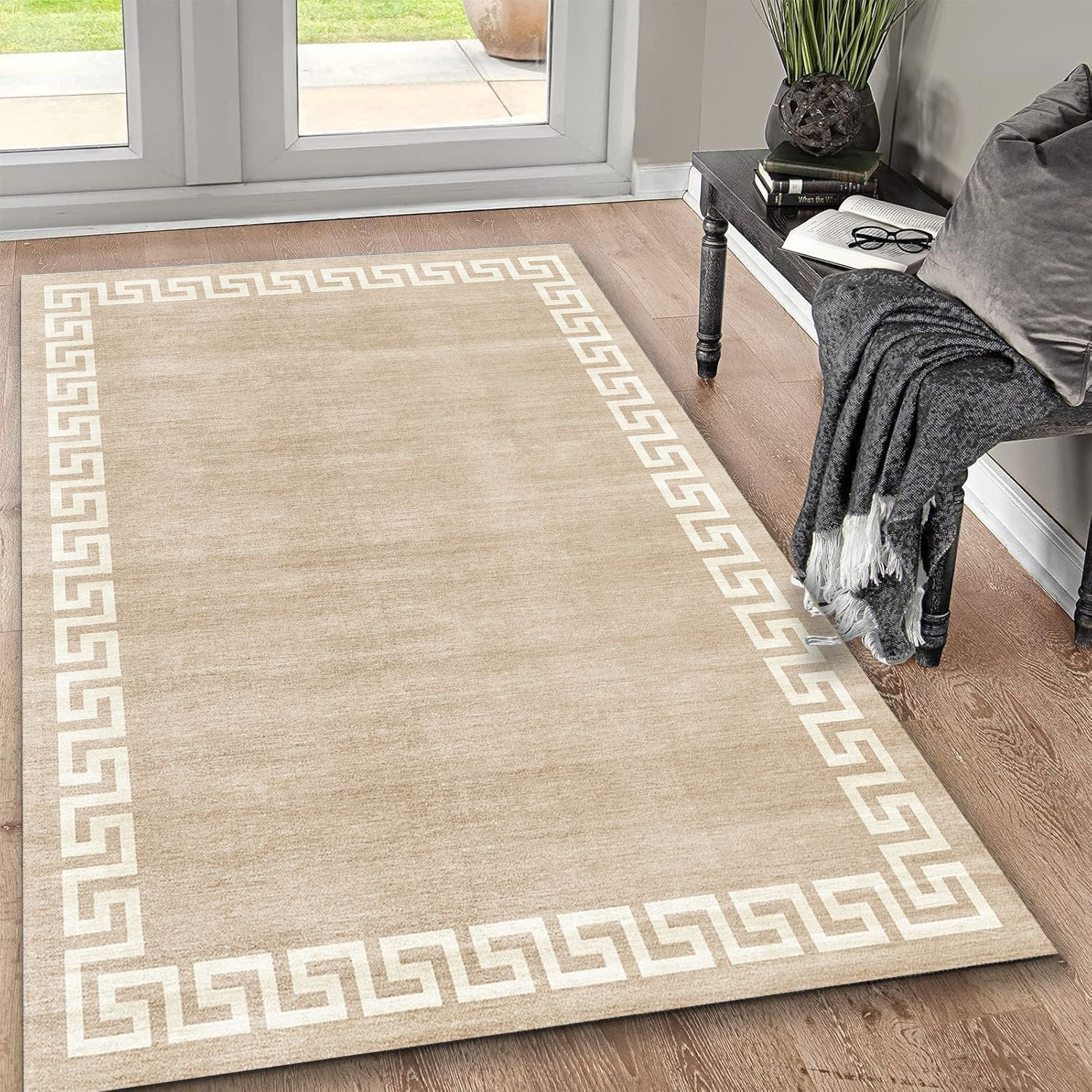 Toucan K5561-5A - 5' X 7' Washable Non-Slip Area Rug