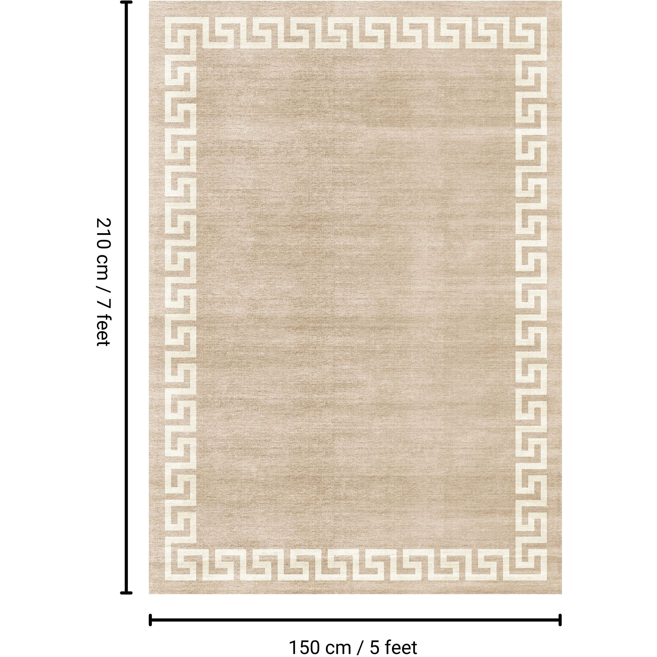 Toucan K5561-5A - 5' X 7' Washable Non-Slip Area Rug