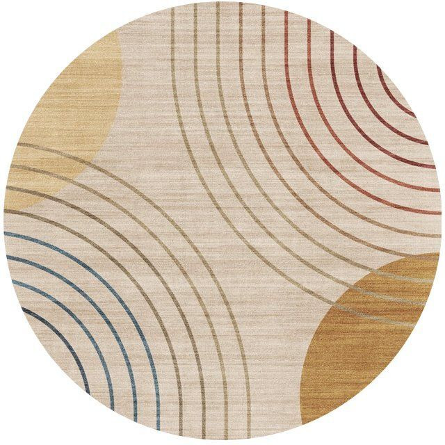 Rabbit K6447-A1 - 41"" X - 41"" Washable Non-Slip Round Rug