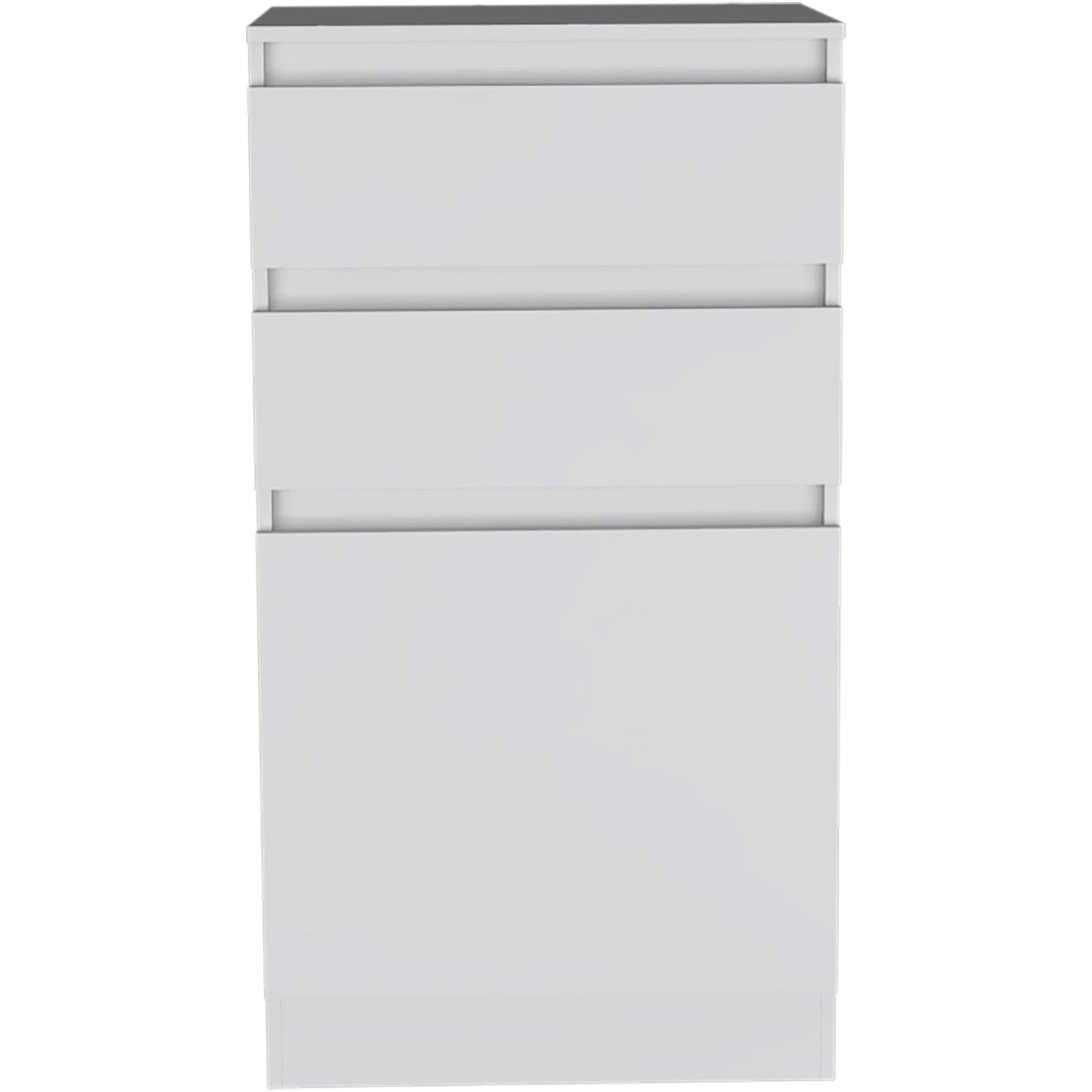 Celestial Dresser  Jewelry Box  Mirror  Two Drawers  Single Door Cabinet  White