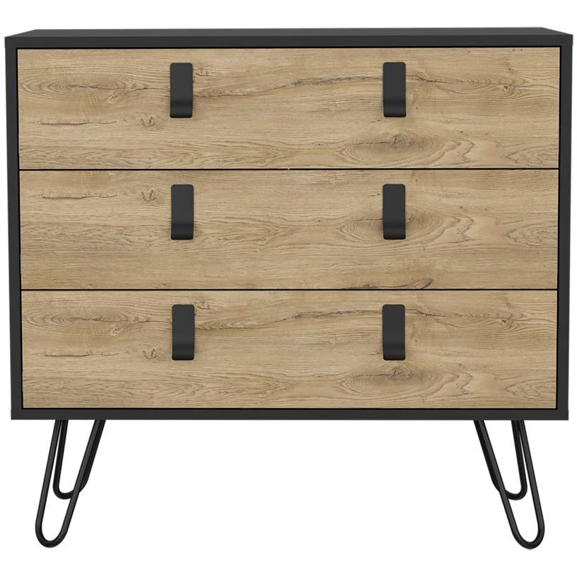 Dresser Magness  Bedroom  Black / Macadamia