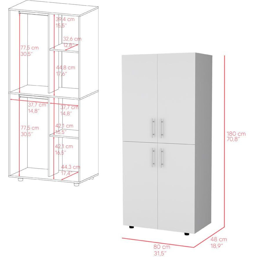 Armoire Moscow  Bedroom  White