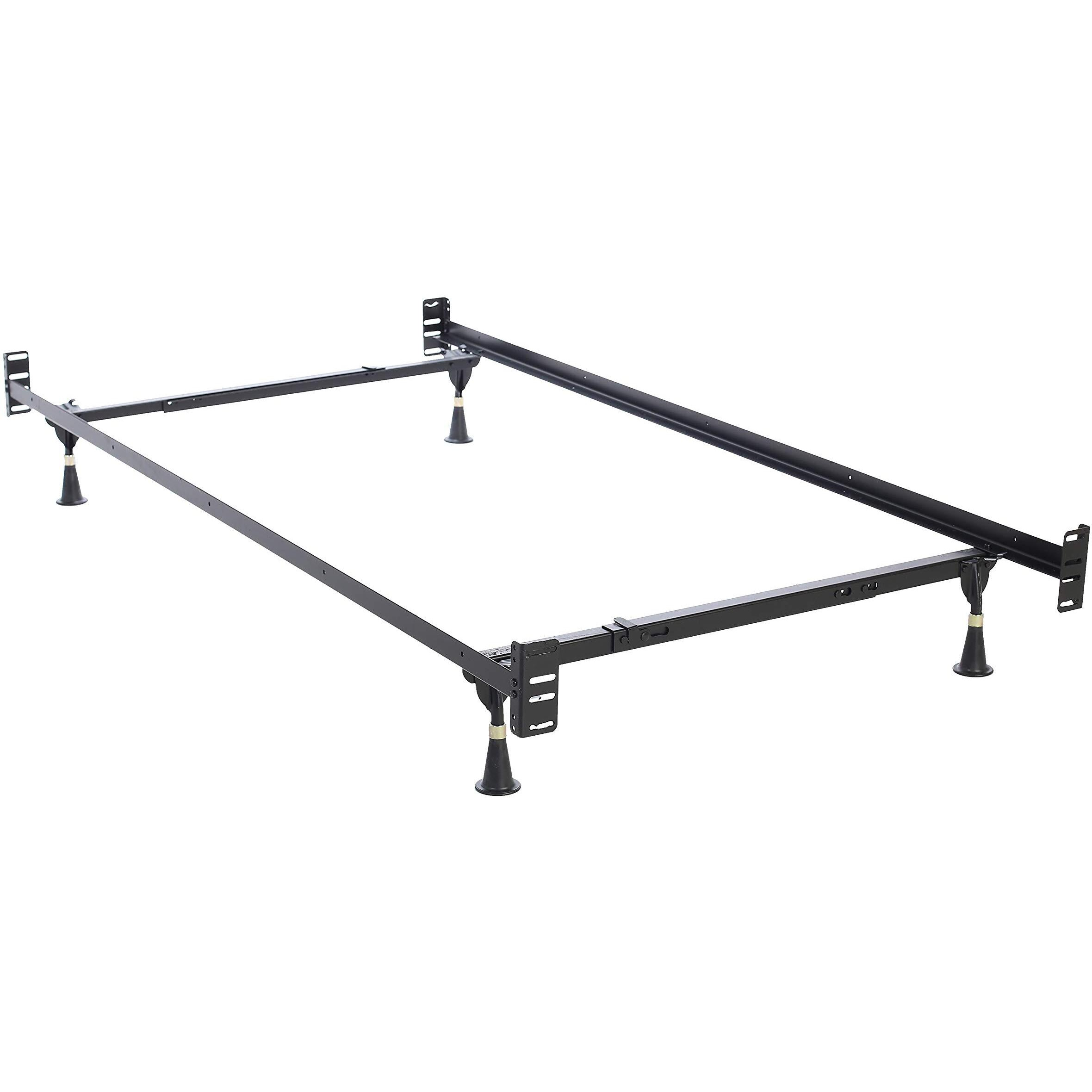 Headboard & Footboard  Bed Frame Twin/Full With 4 Glides