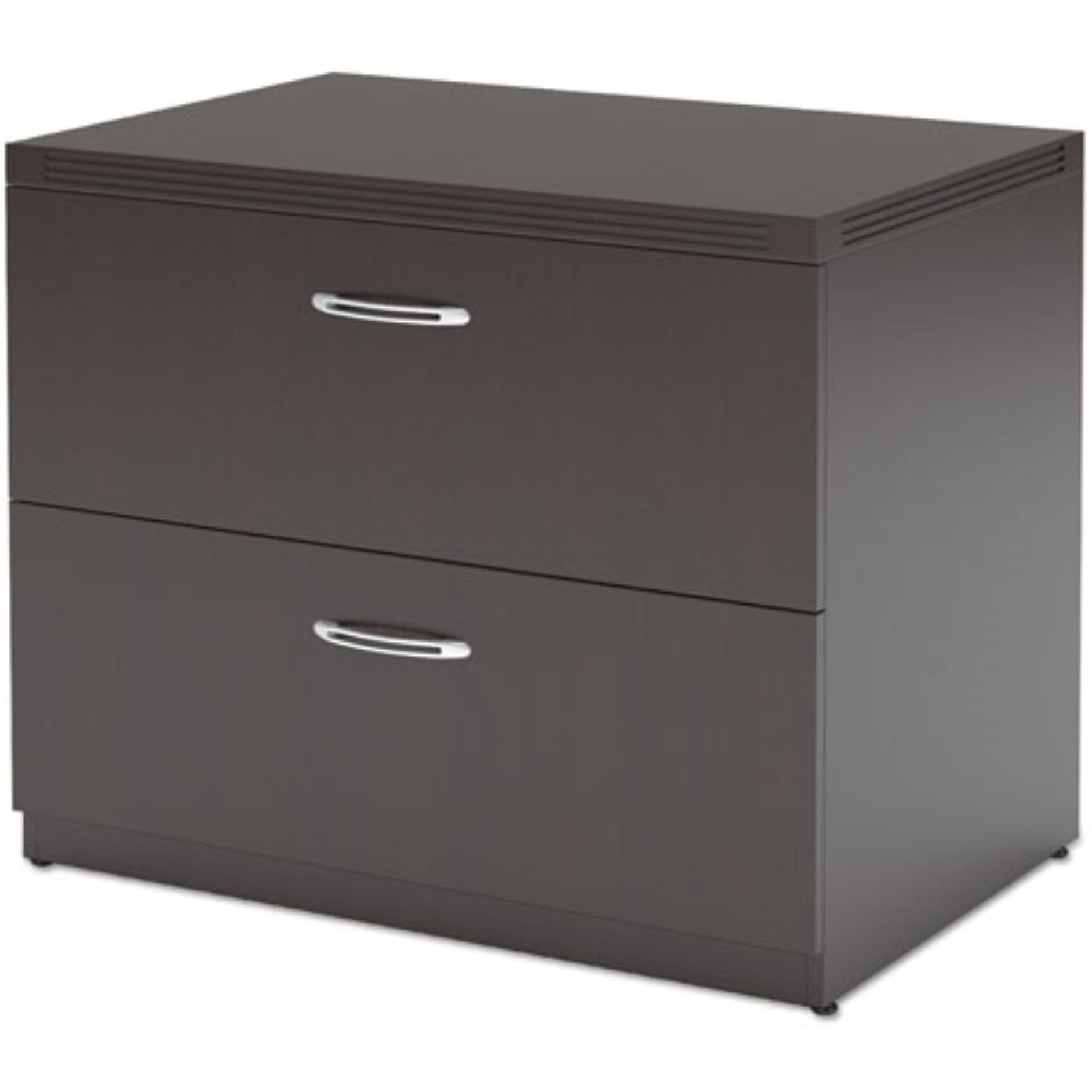 Aberdeen Series Freestanding Lateral File  36W X 24D X 29H  Mocha