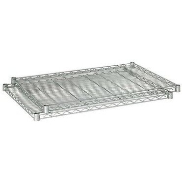 5290Gr Add-On Wire Shelving - 36.0"" X 24.0"" X 1.5"" - Steel - 2 X Shelf(Ves) - Dust Proof  Adjustable Leveler - Metallic Gray