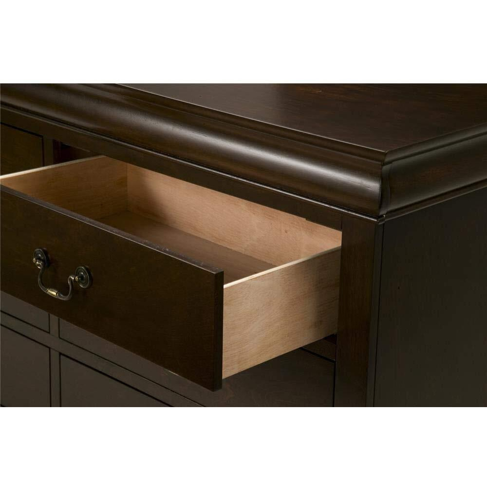 Alpine Furniture West Haven Dresser  Cappuccino