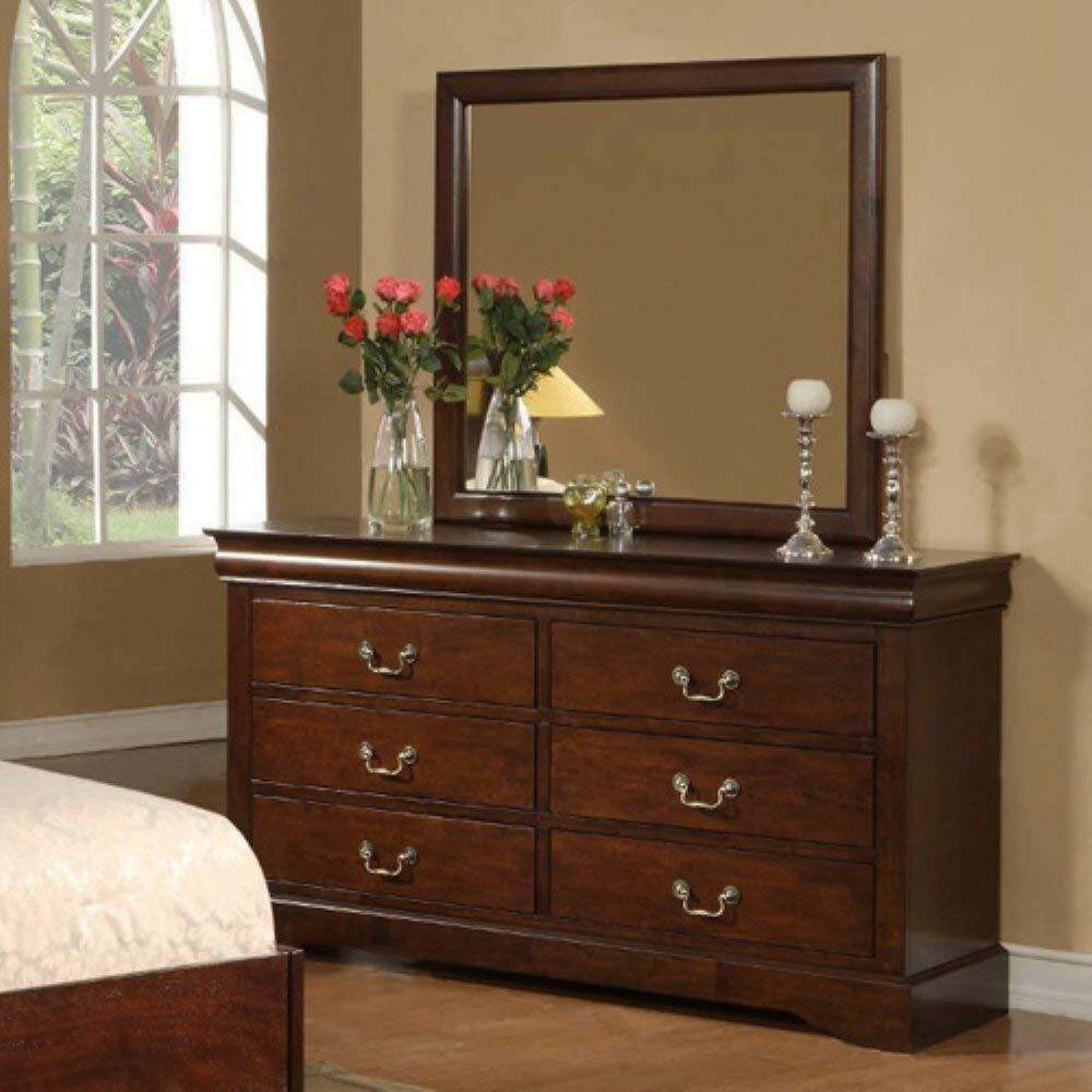 Alpine Furniture West Haven Dresser  Cappuccino