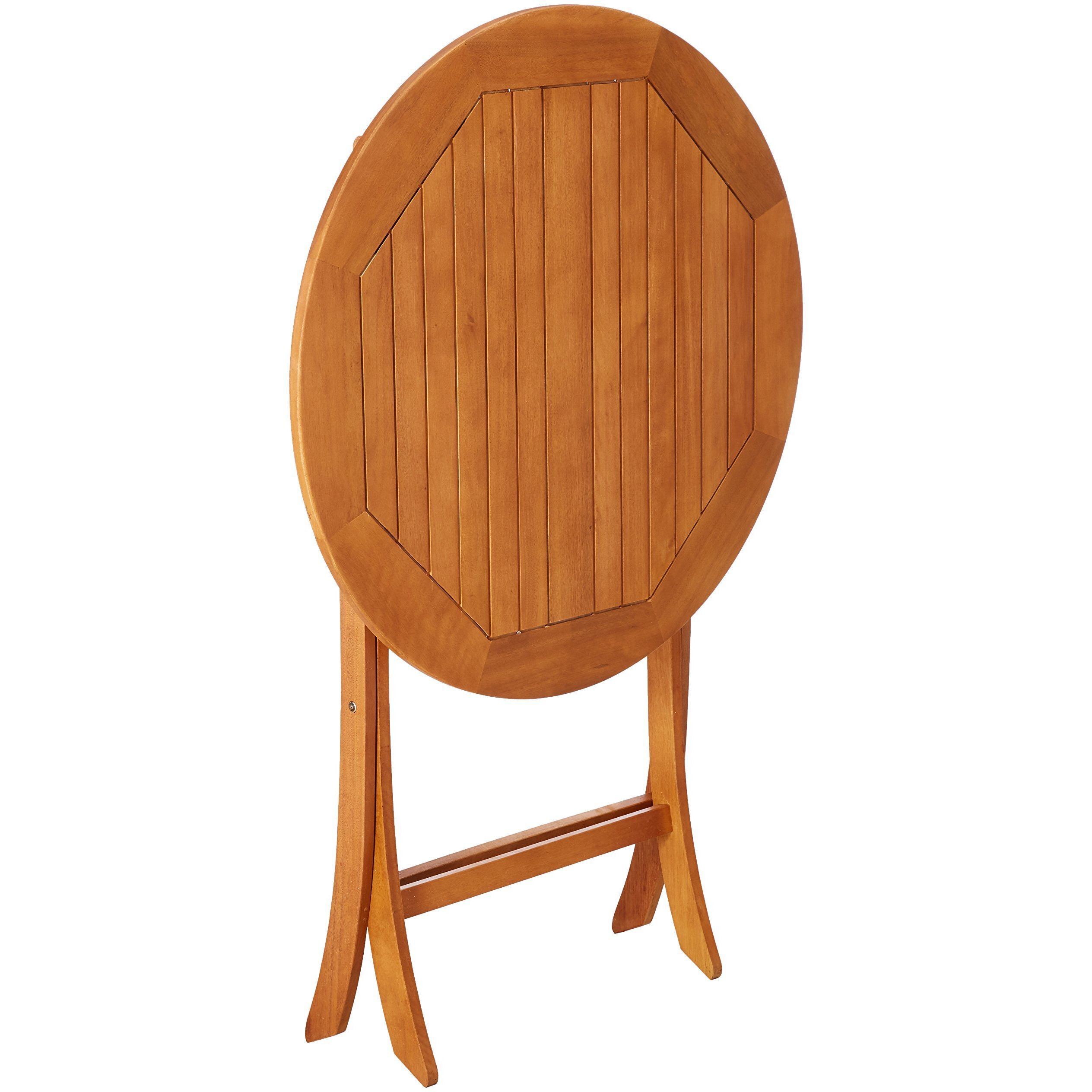 Royal Tahiti Outdoor 36"" Bar Height Round Folding Table