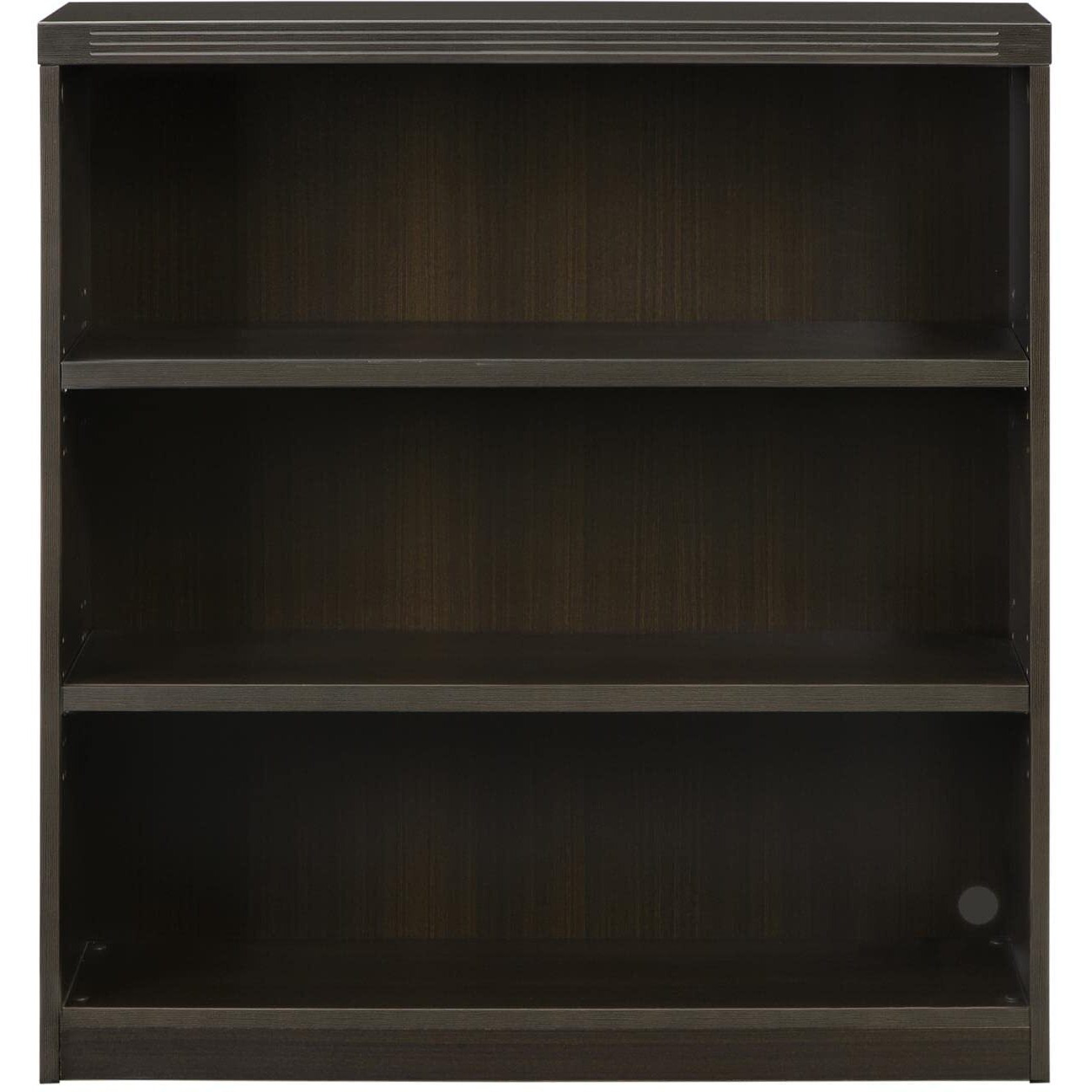 3 Shelf Quarter Round (1 Fixed Shelf)  Mocha