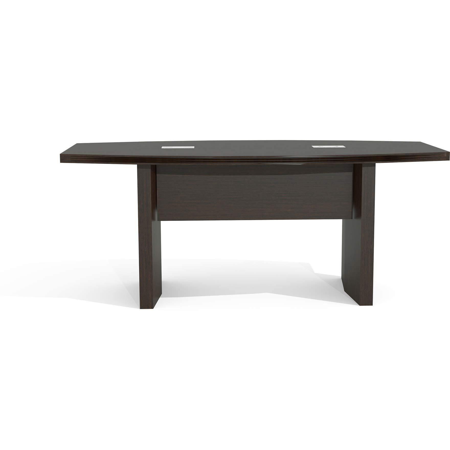 6' Conference Table  Boat Surface  Mocha
