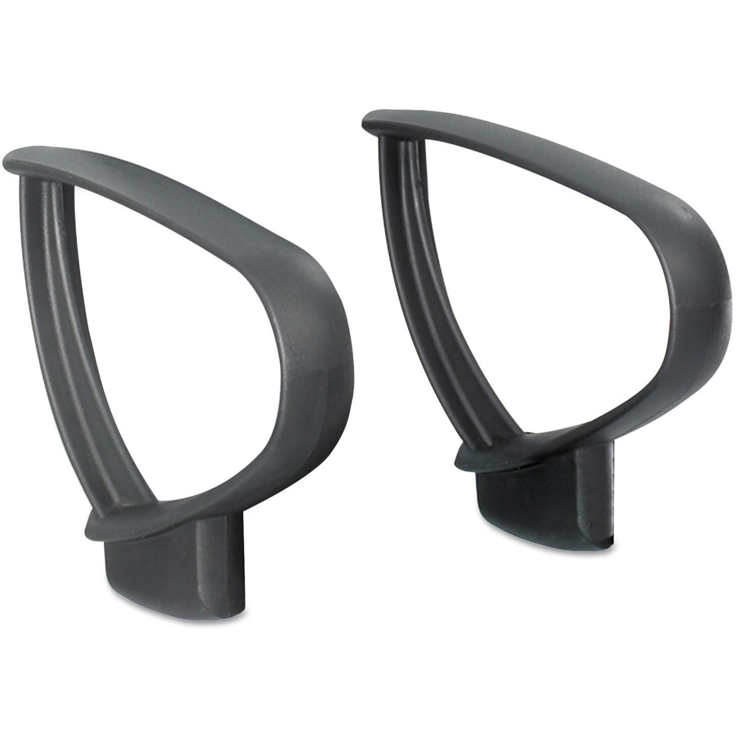 Safco 3396Bl Optional Loop Arm Kit For Mesh Extended Height Chair Black 1 Pair