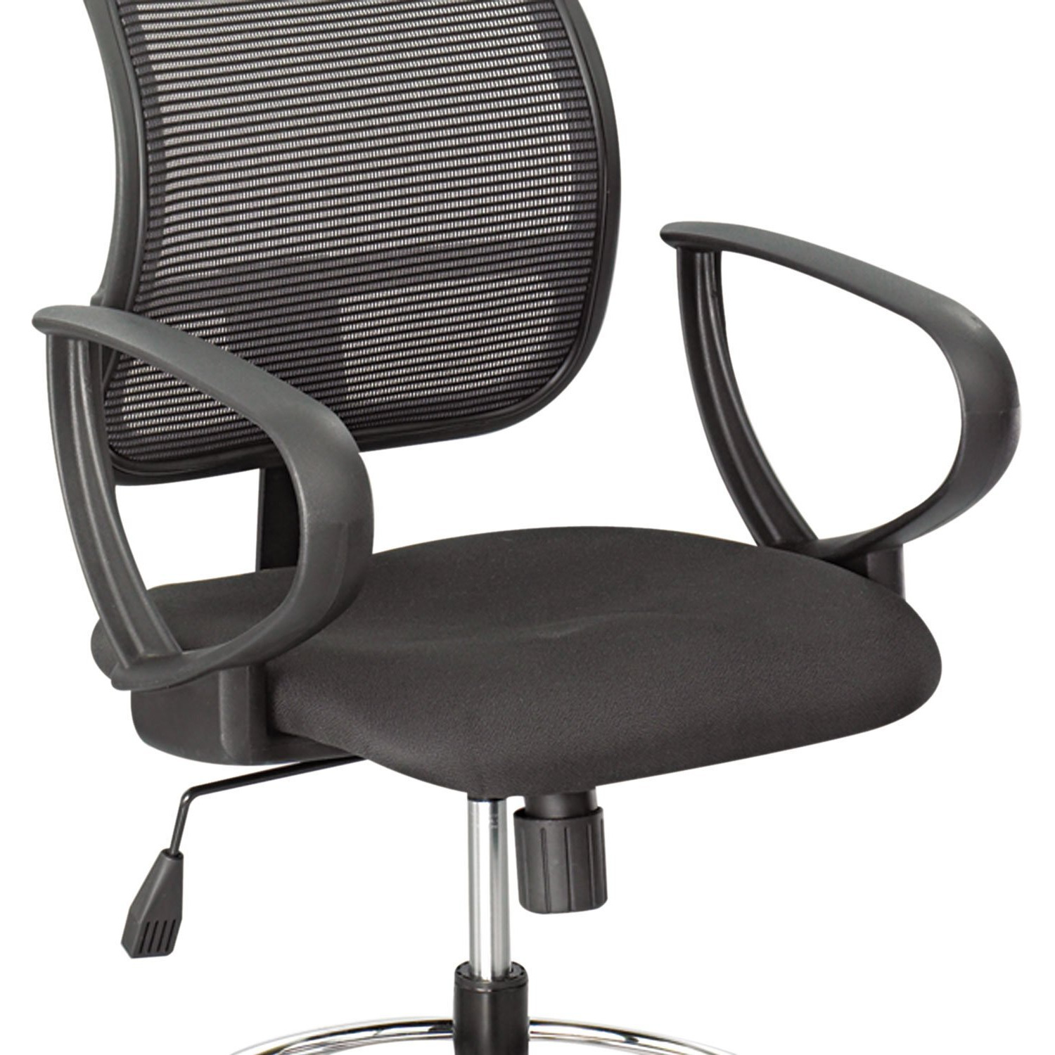 Safco 3396Bl Optional Loop Arm Kit For Mesh Extended Height Chair Black 1 Pair